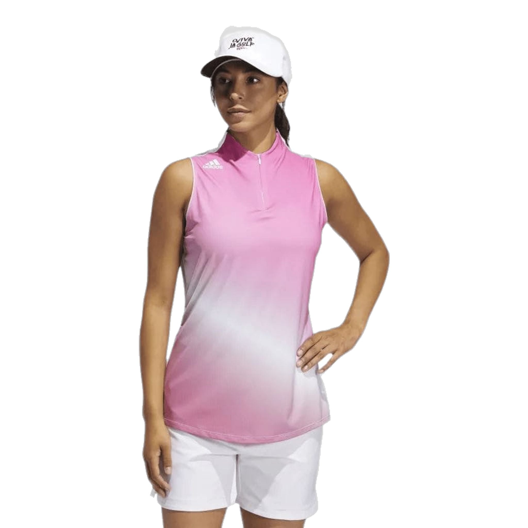 Polo Adidas W Gradient SL rose pour femme