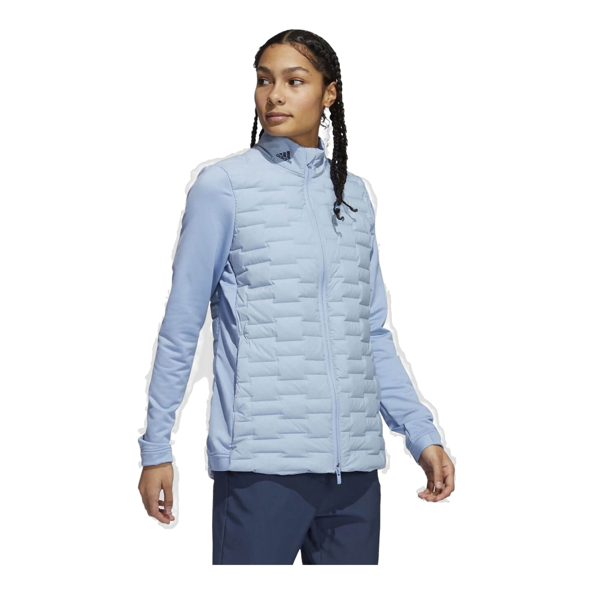 Veste Adidas W bleu clair givré pour femme