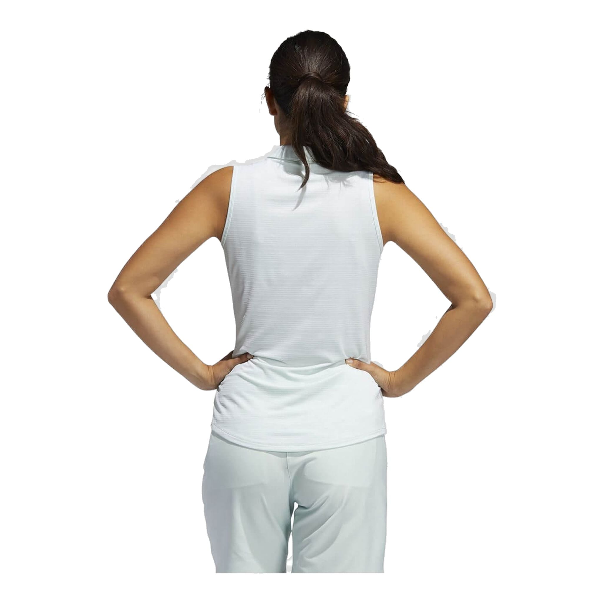 Polo Adidas W Microdot SL Vert Dash Femme