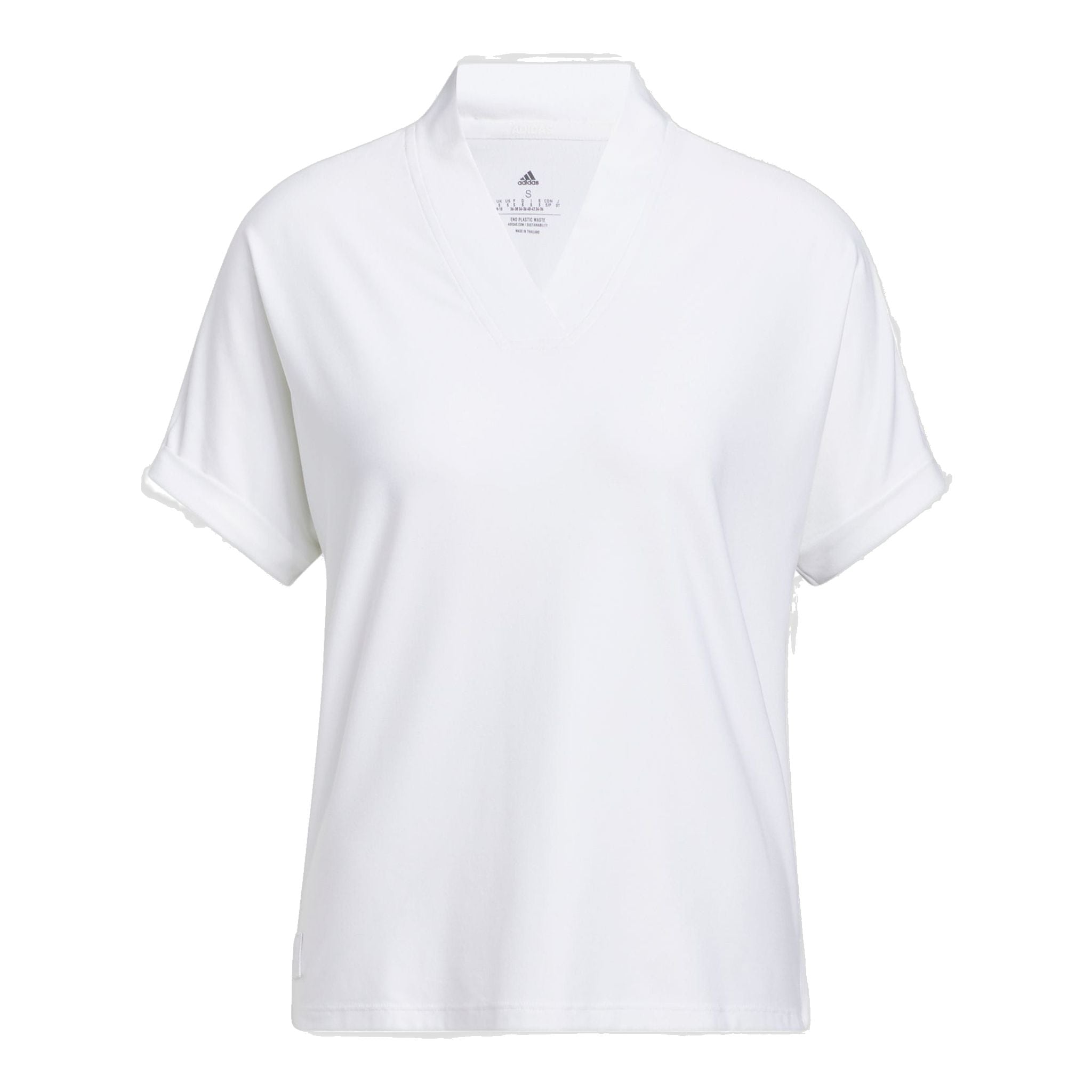Polo Adidas W Go-To blanc pour femme