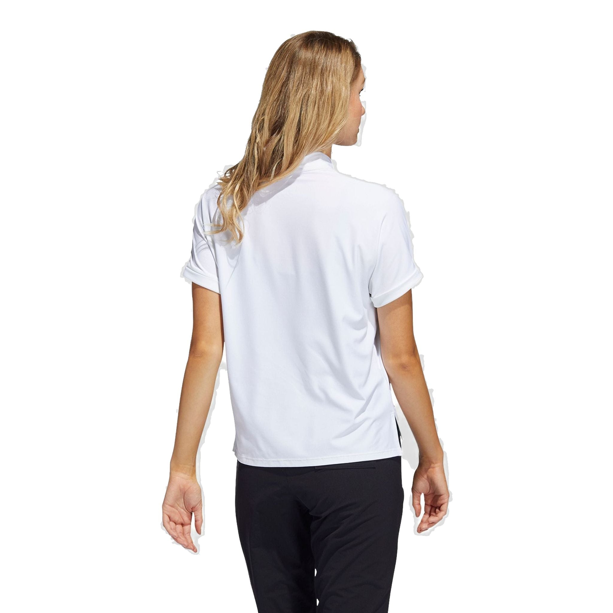 Polo Adidas W Go-To blanc pour femme