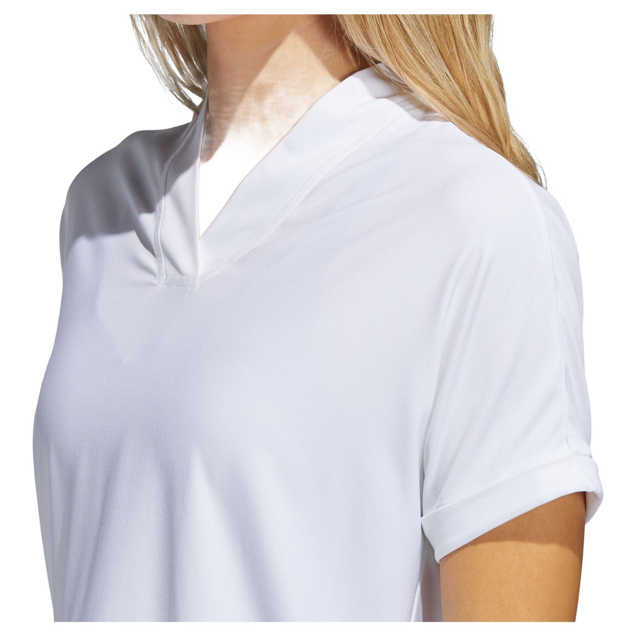Polo Adidas W Go-To blanc pour femme