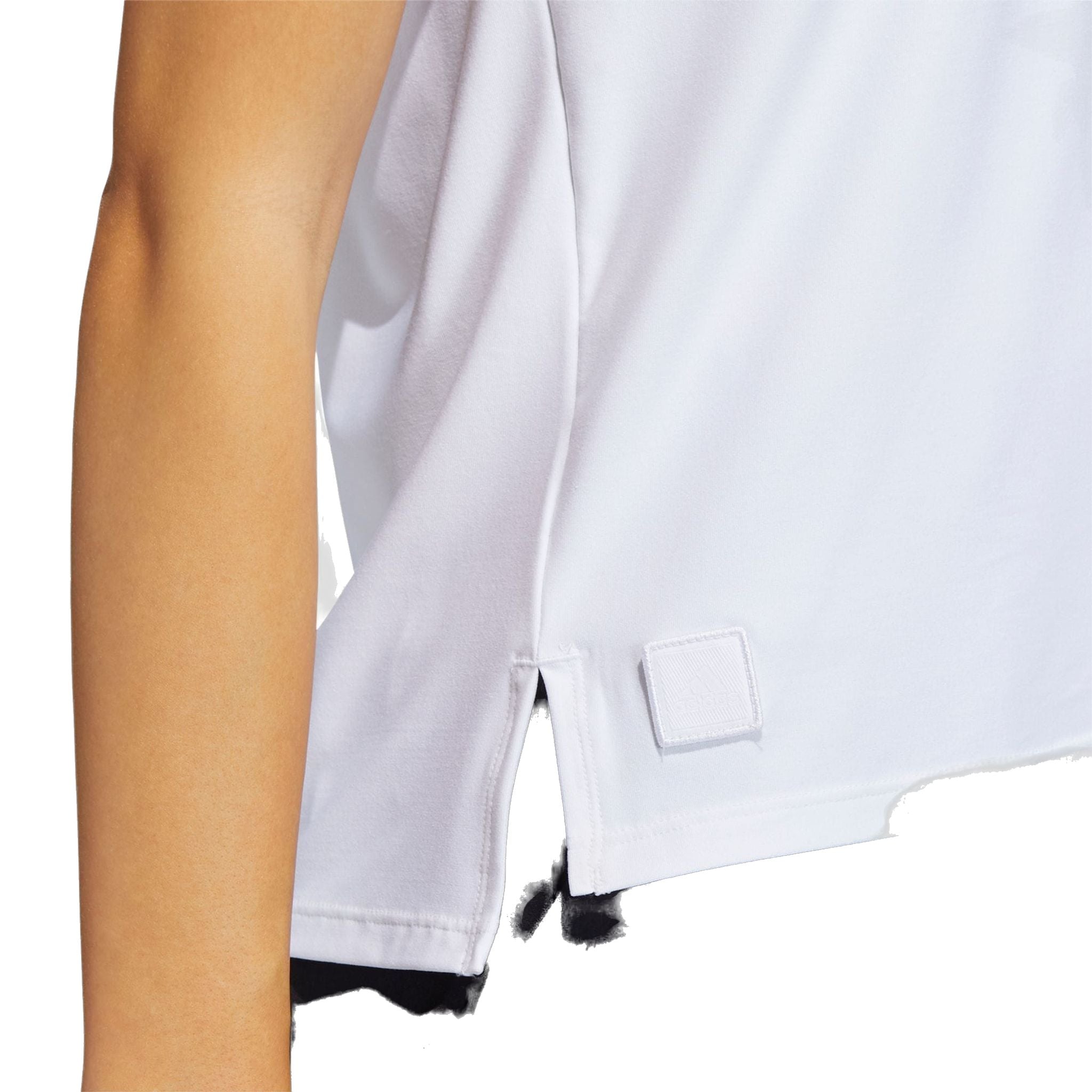 Polo Adidas W Go-To blanc pour femme