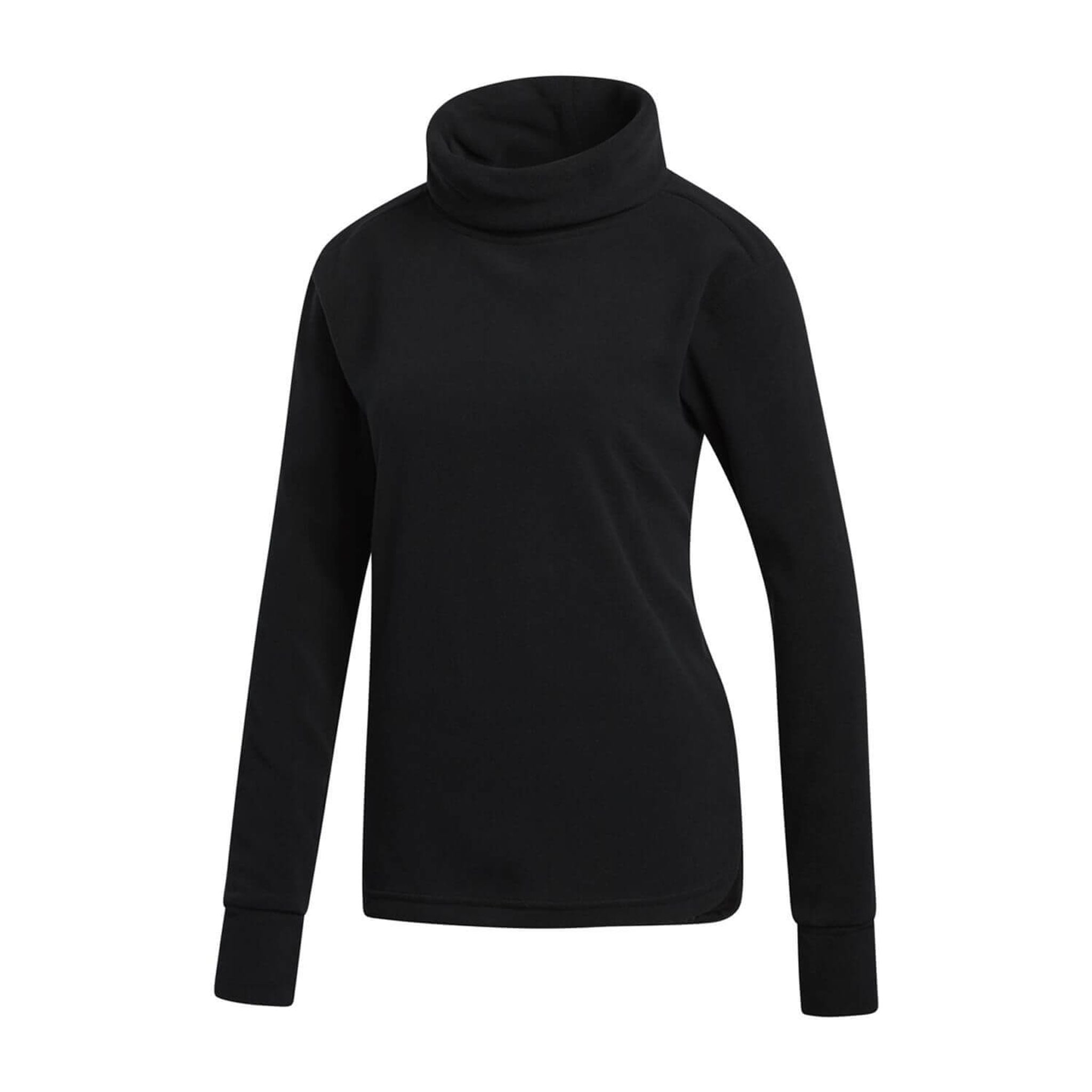 Pull Adidas W en polaire noire pour femme