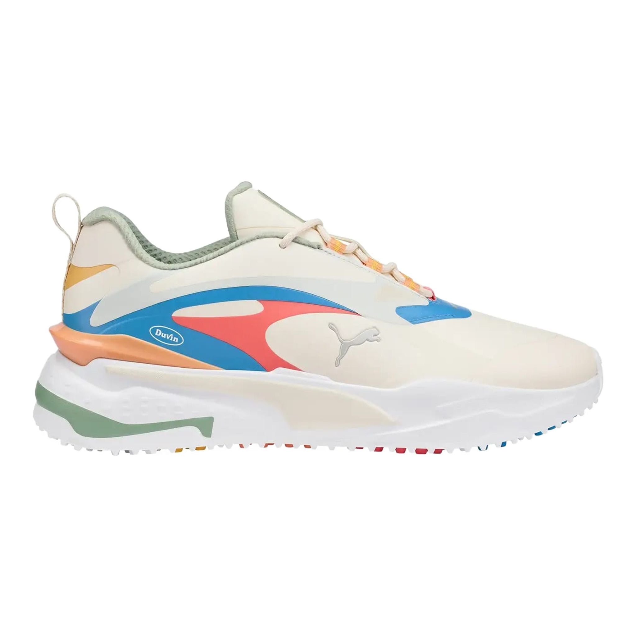 Chaussures Puma Duvin Gs Fast blanches/bleues pour hommes