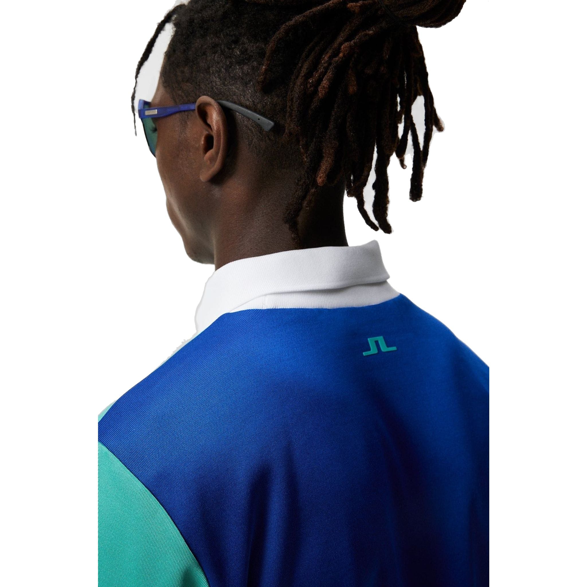 J. Lindeberg Jones Pull Homme Bright Aqua Homme