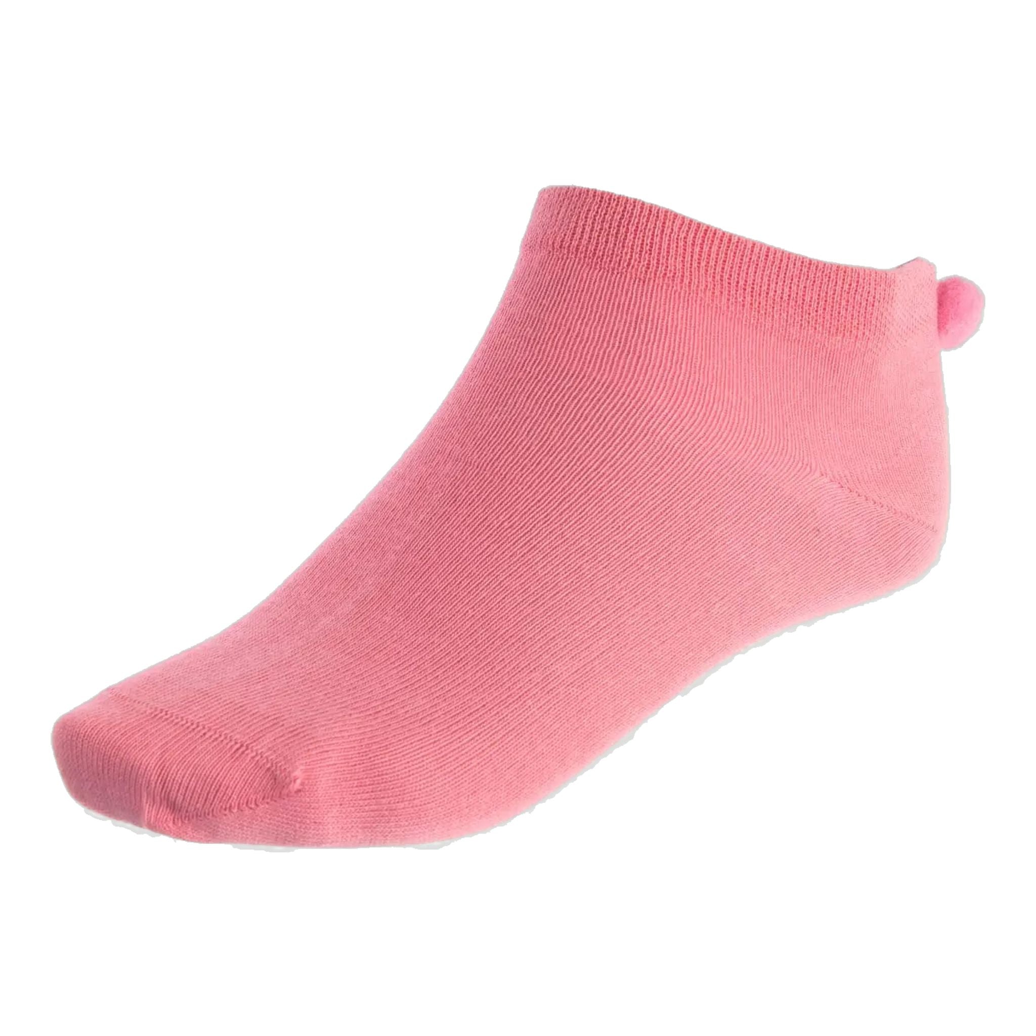 Chaussettes roses à pompons pour femmes de l'agence Erwin Reithmeier