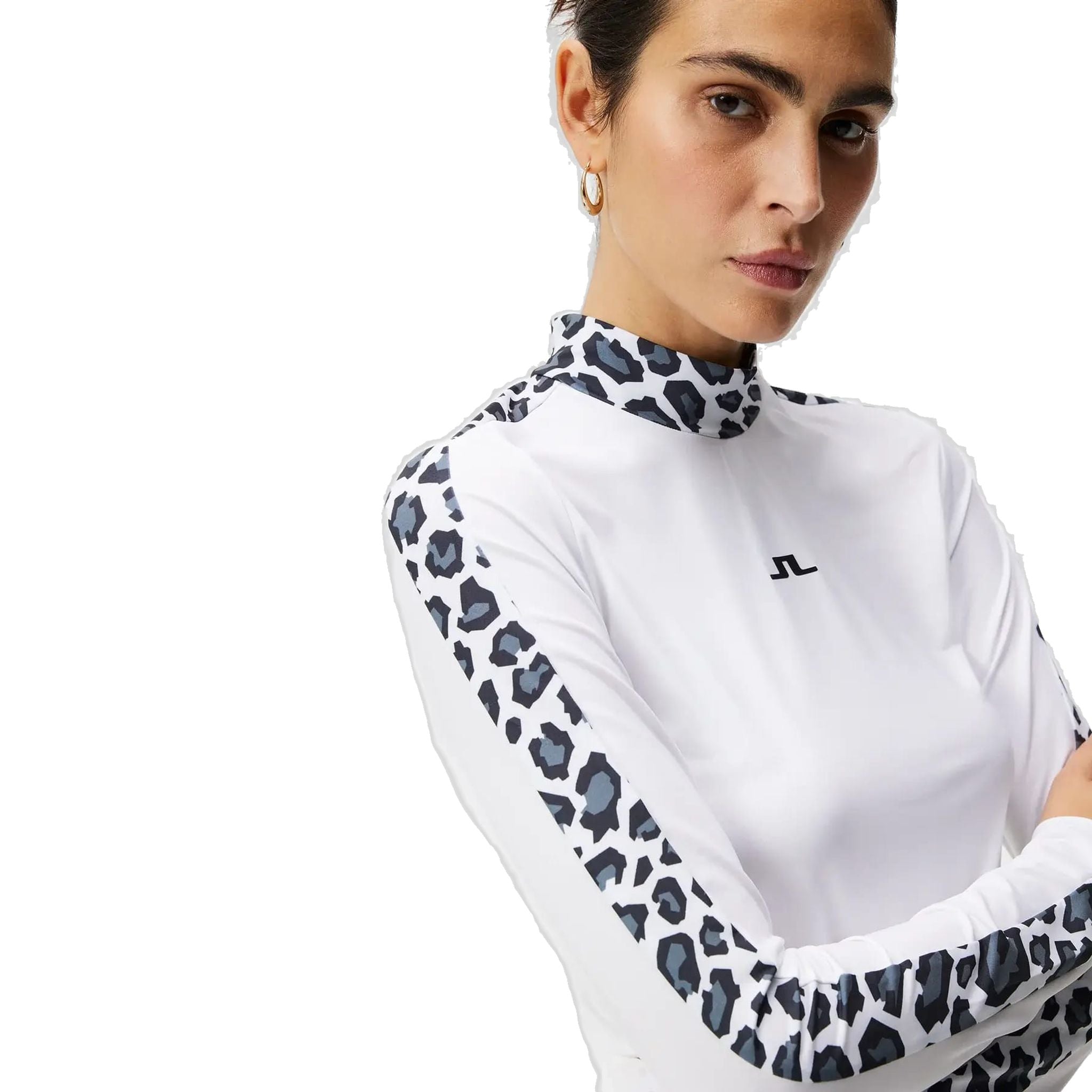 J. Lindeberg W Camille Compression Top Weiß Damen