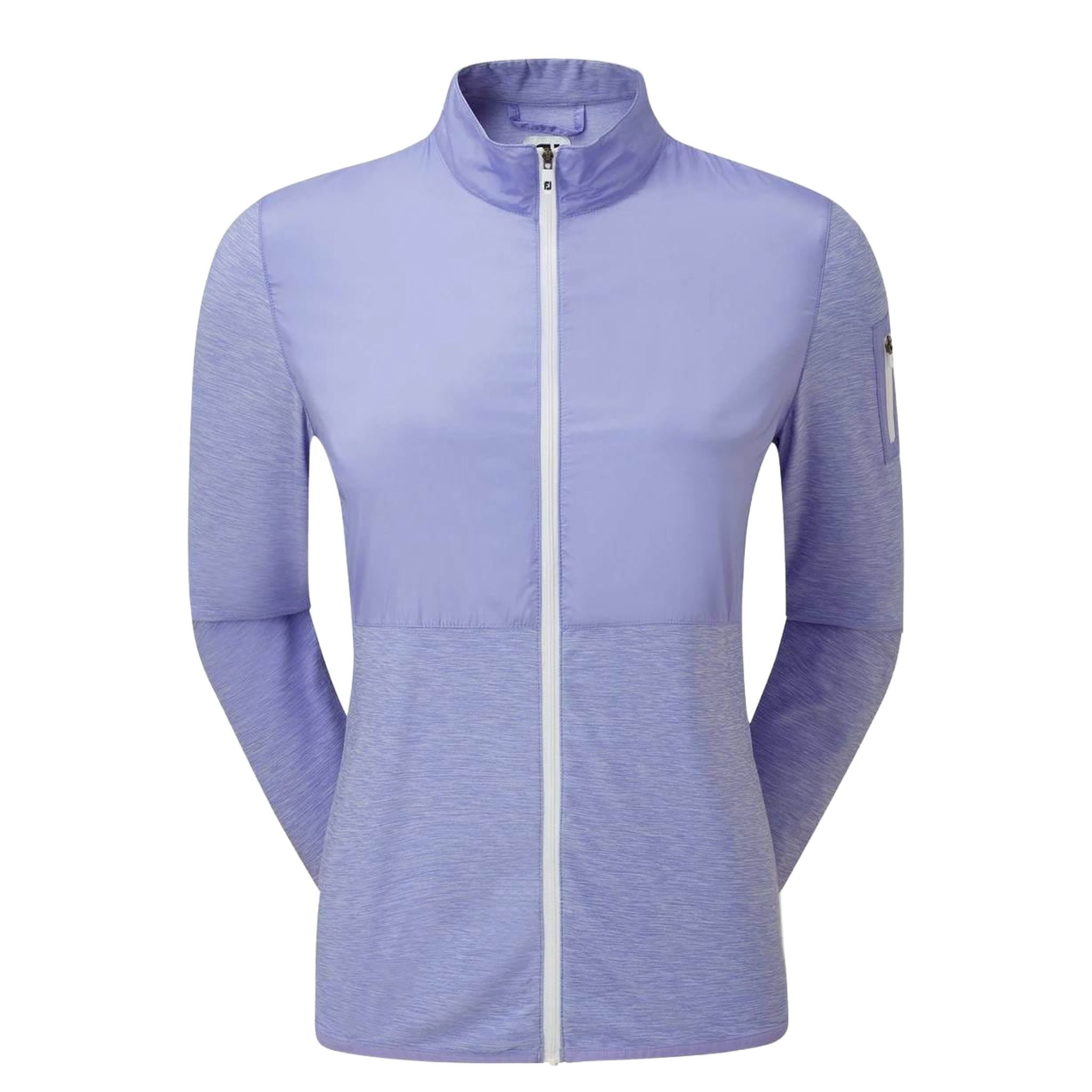 Footjoy Veste intermédiaire zippée intégrale Space Dye Femme