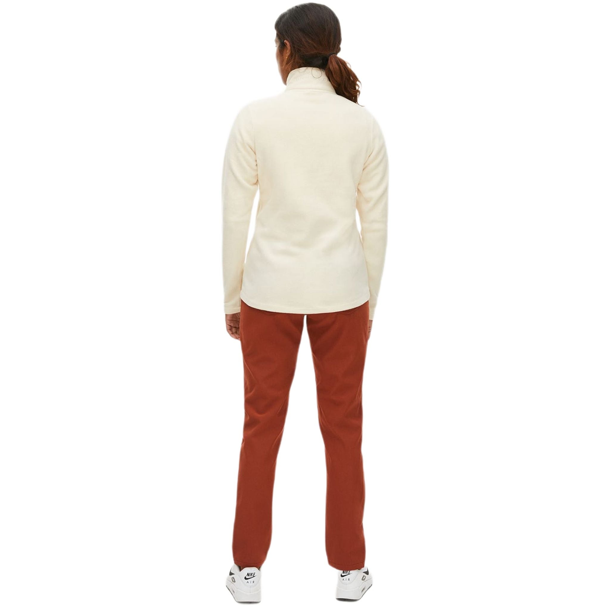 Pull polaire de golf Röhnisch léger blanc cygne pour femme