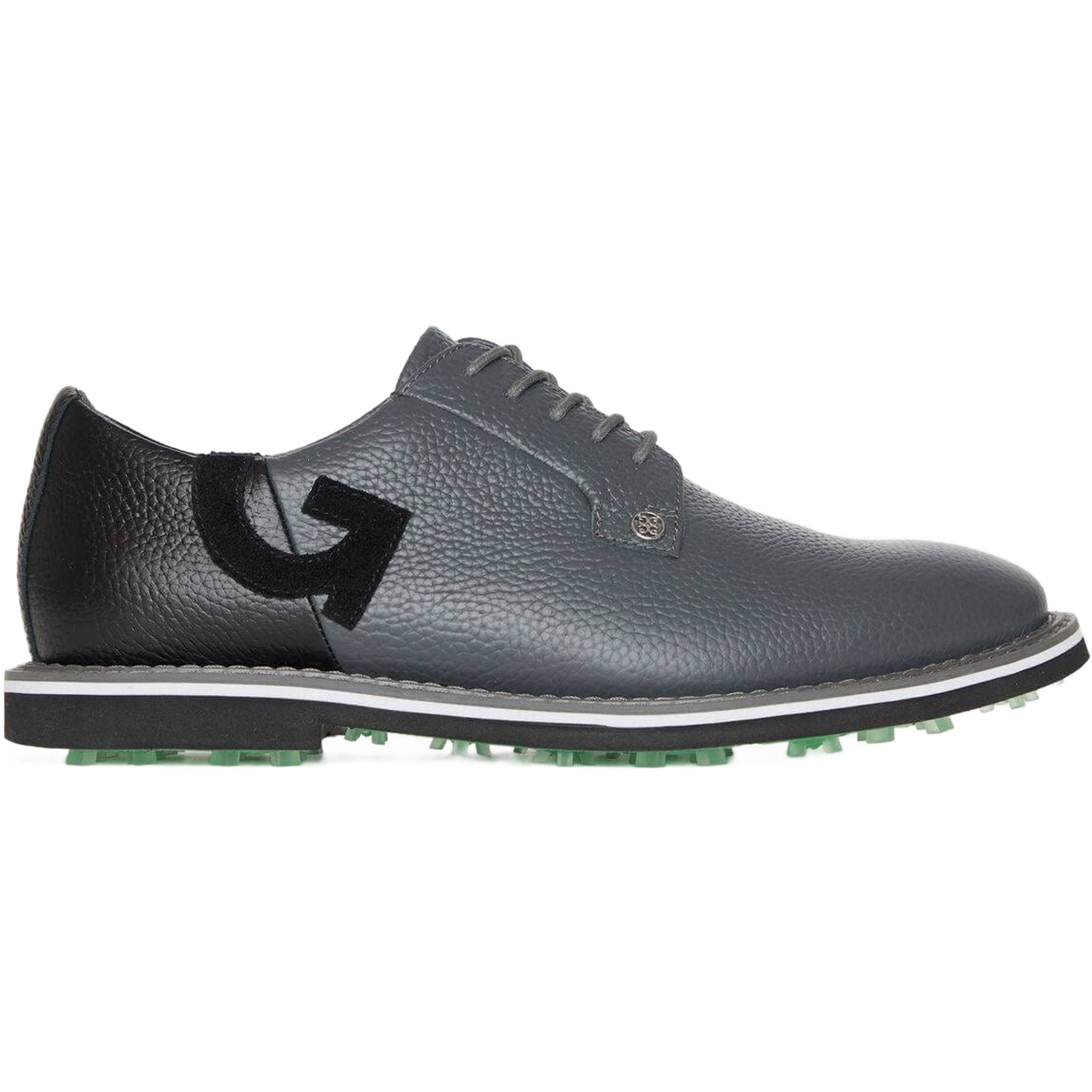 Chaussures de golf GFORE Gallivanter en cuir galet bicolore pour hommes
