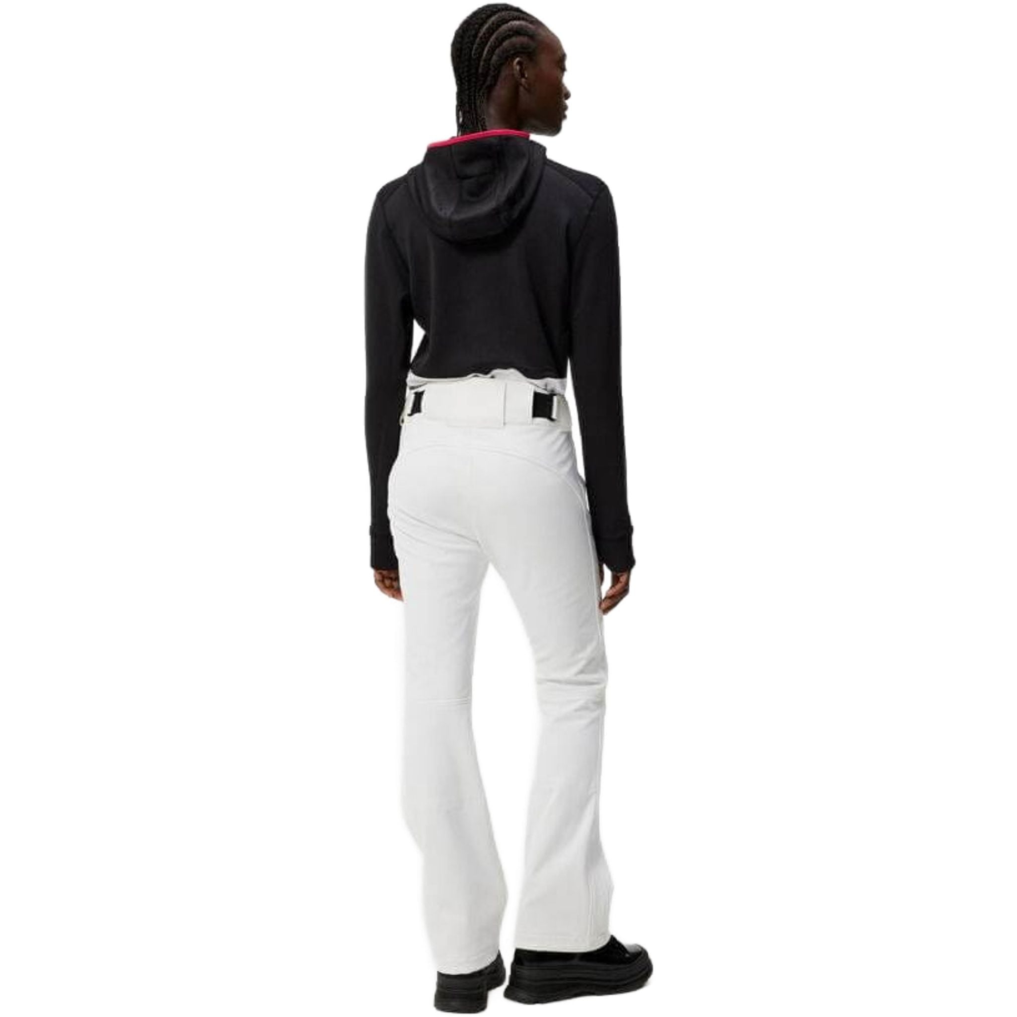 Sweat à capuche J. Lindeberg Powerline pour femme, noir