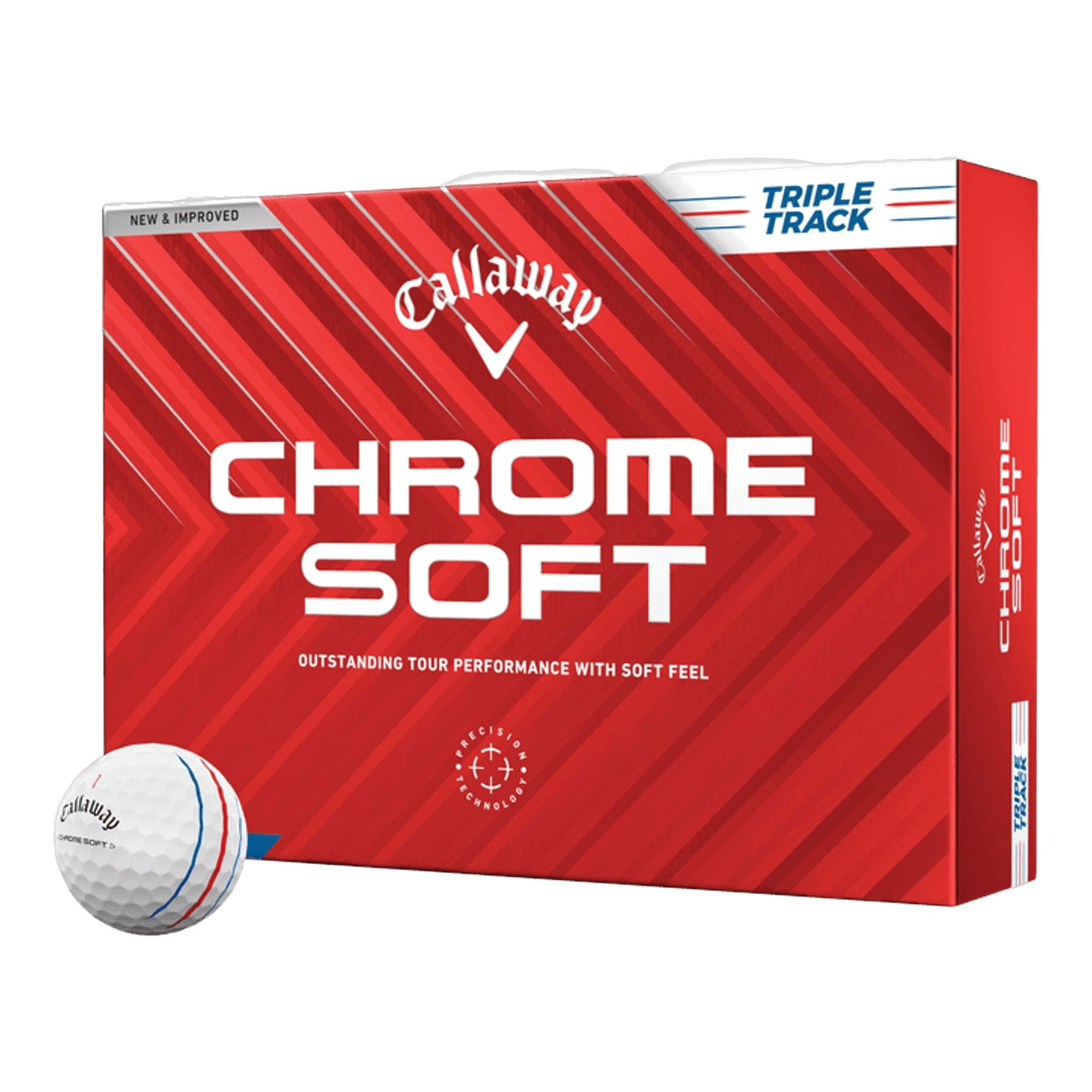Balles de golf Callaway Chrome Soft Triple Track (2024)