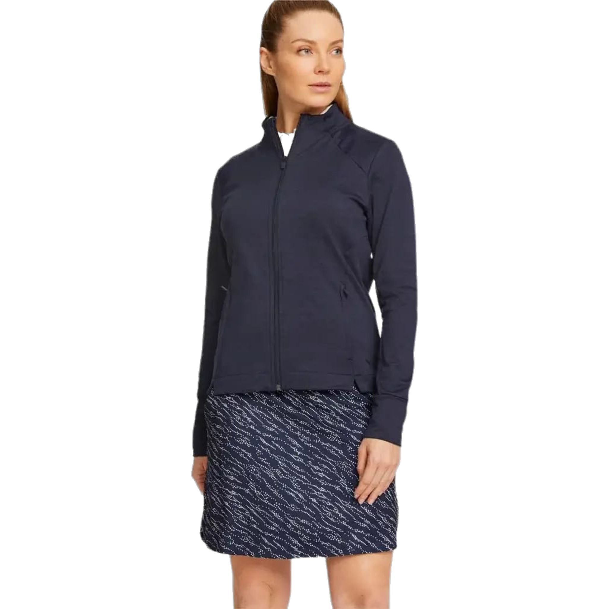 Veste Puma Cloudspun Heather à fermeture éclair intégrale pour femme