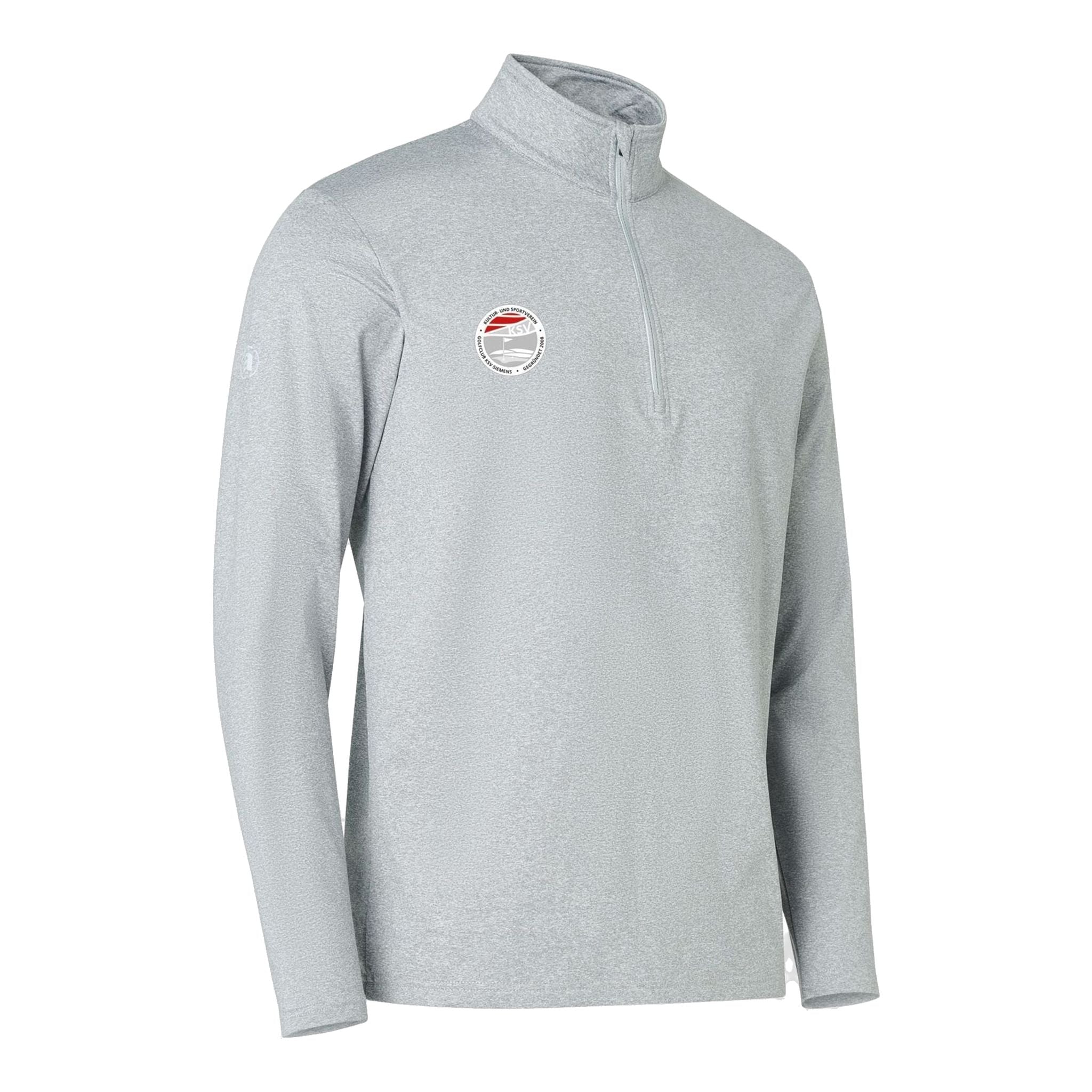 Veste polaire Abacus Dunbar à demi-zip pour homme