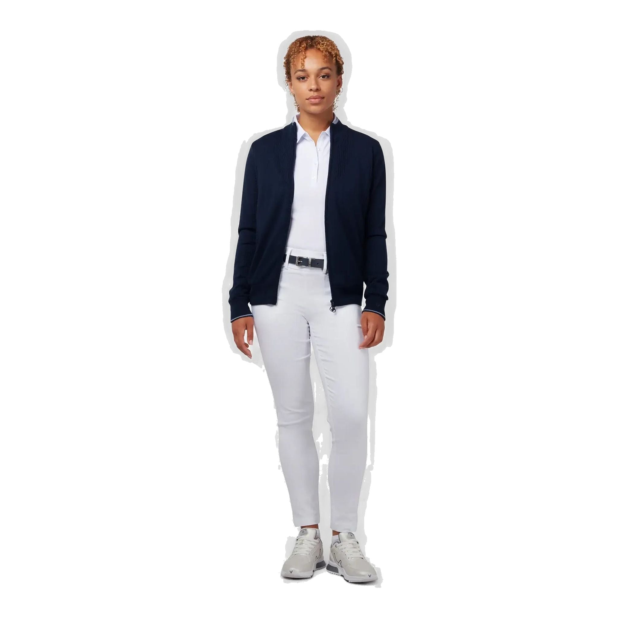 Veste coupe-vent Callaway doublée et zippée intégrale pour femme