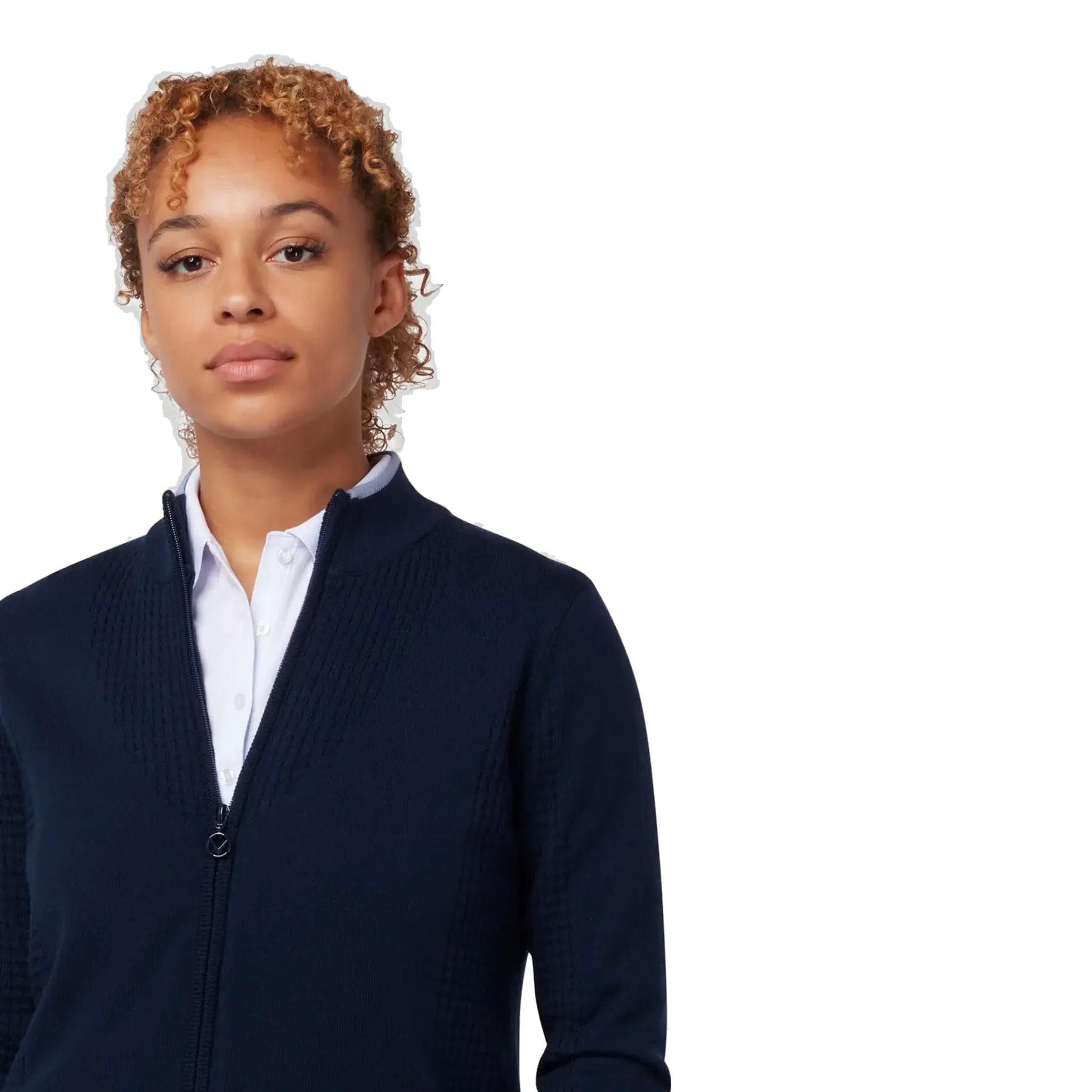 Veste coupe-vent Callaway doublée et zippée intégrale pour femme