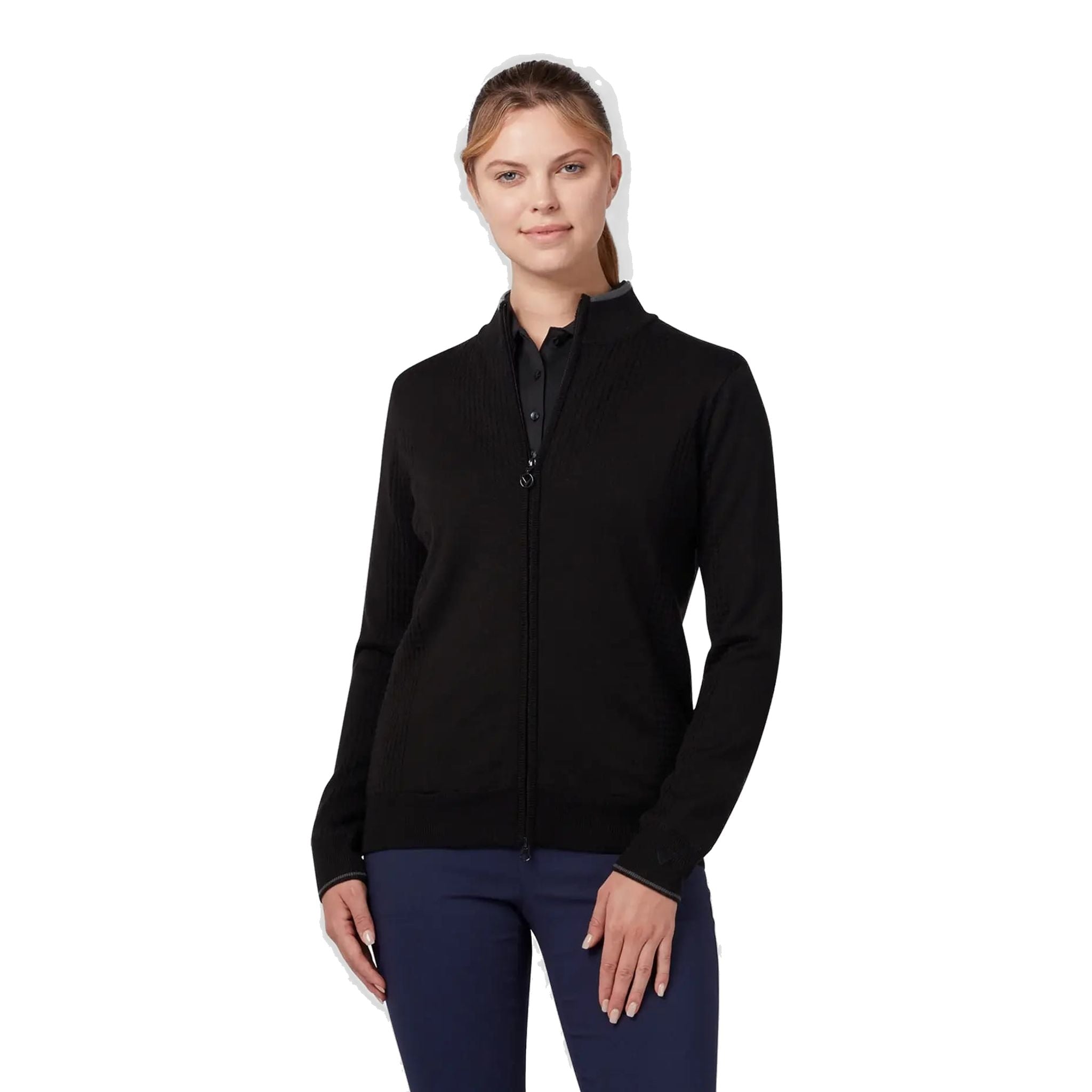 Veste coupe-vent Callaway doublée et zippée intégrale pour femme