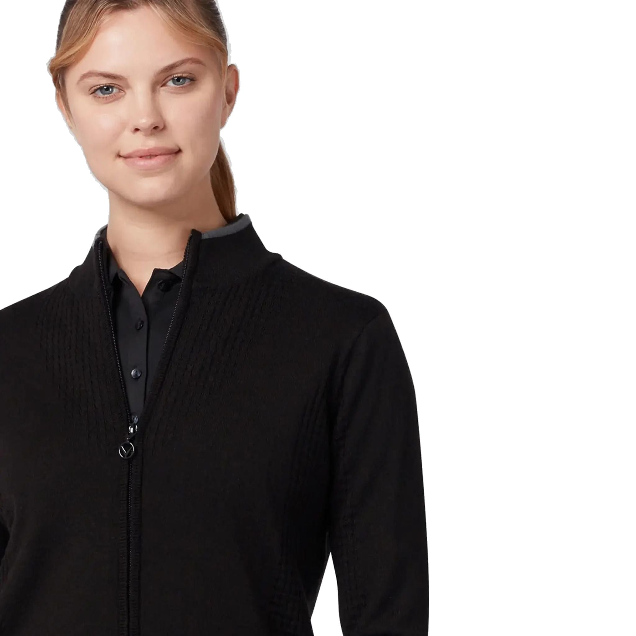 Veste coupe-vent Callaway doublée et zippée intégrale pour femme