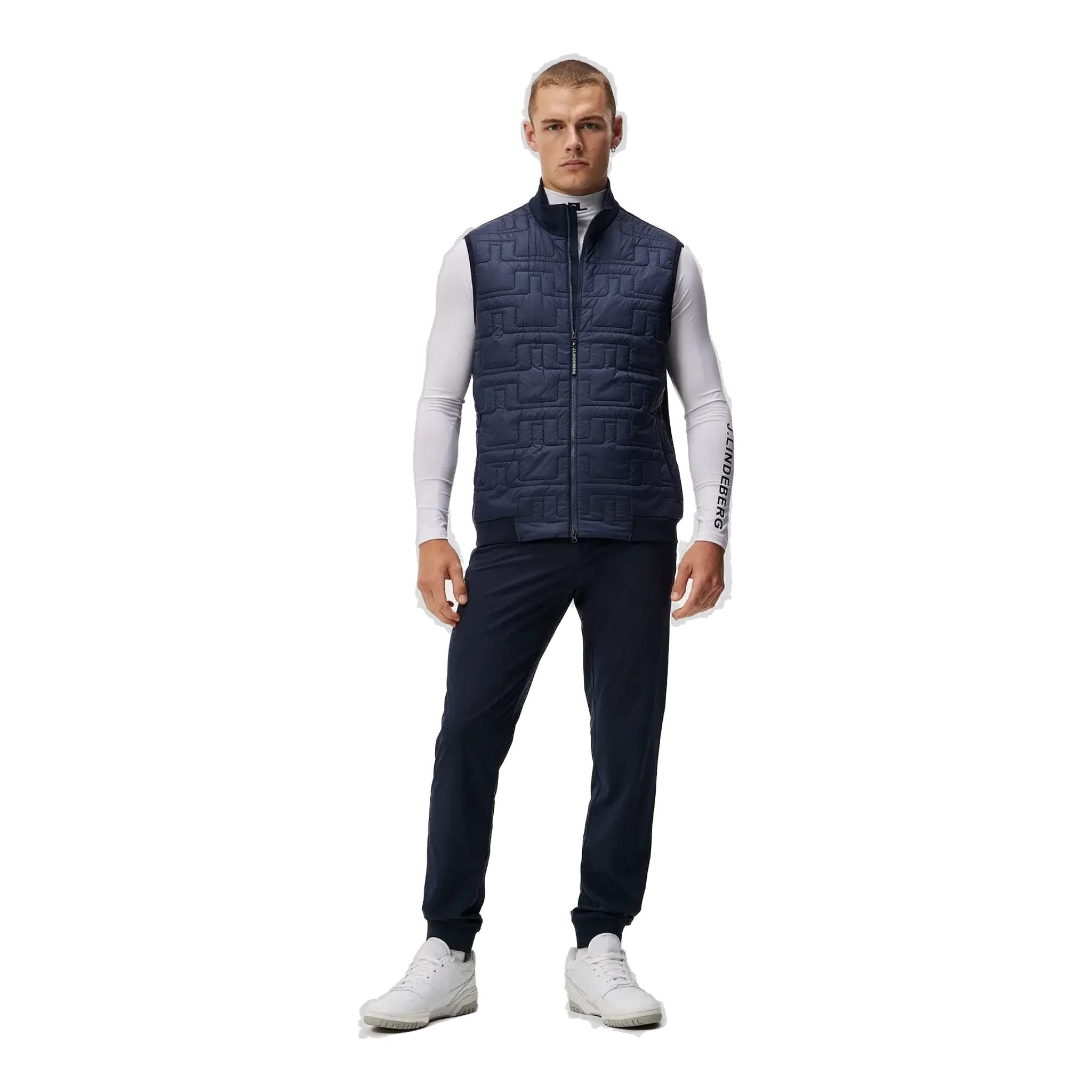 J. Lindeberg Quilt Hybrid Gilet Hommes