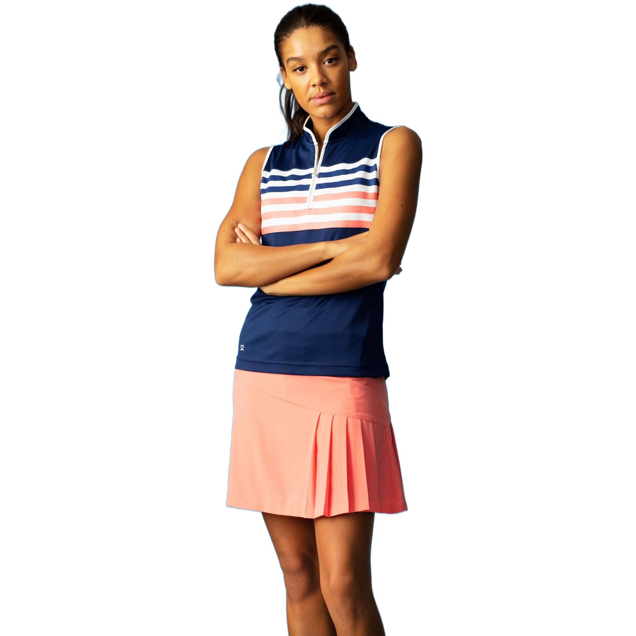 Polo de golf sans manches Anja pour femmes de Daily Sports