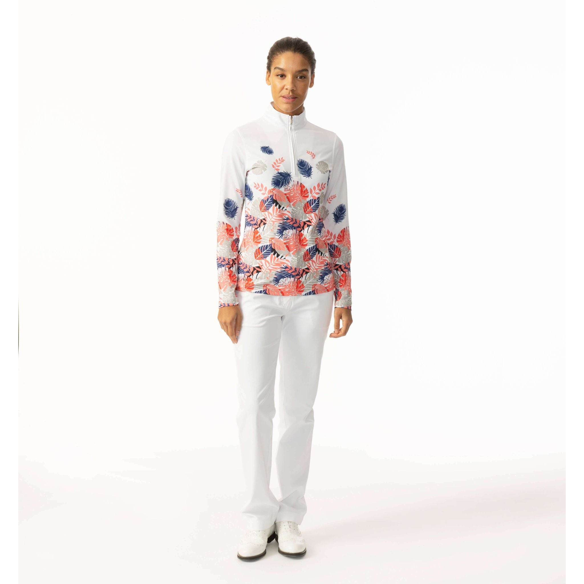 Polo de golf à manches longues Frederica Daily Sports pour femmes