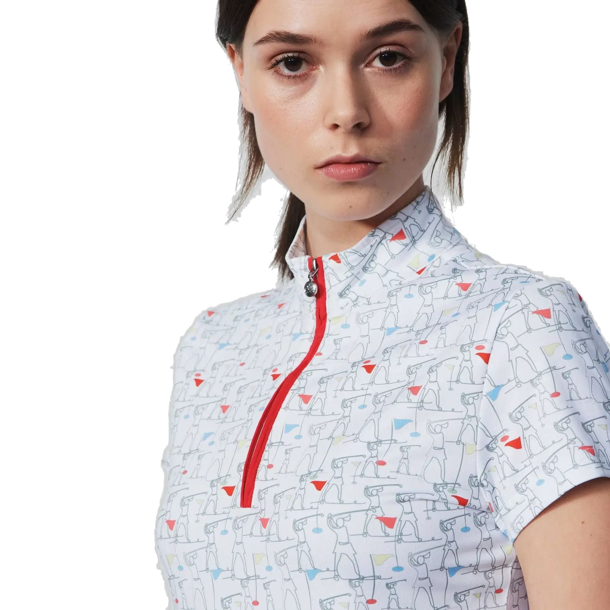 Polo de golf à manches courtes Daily Sports Marseille pour femmes