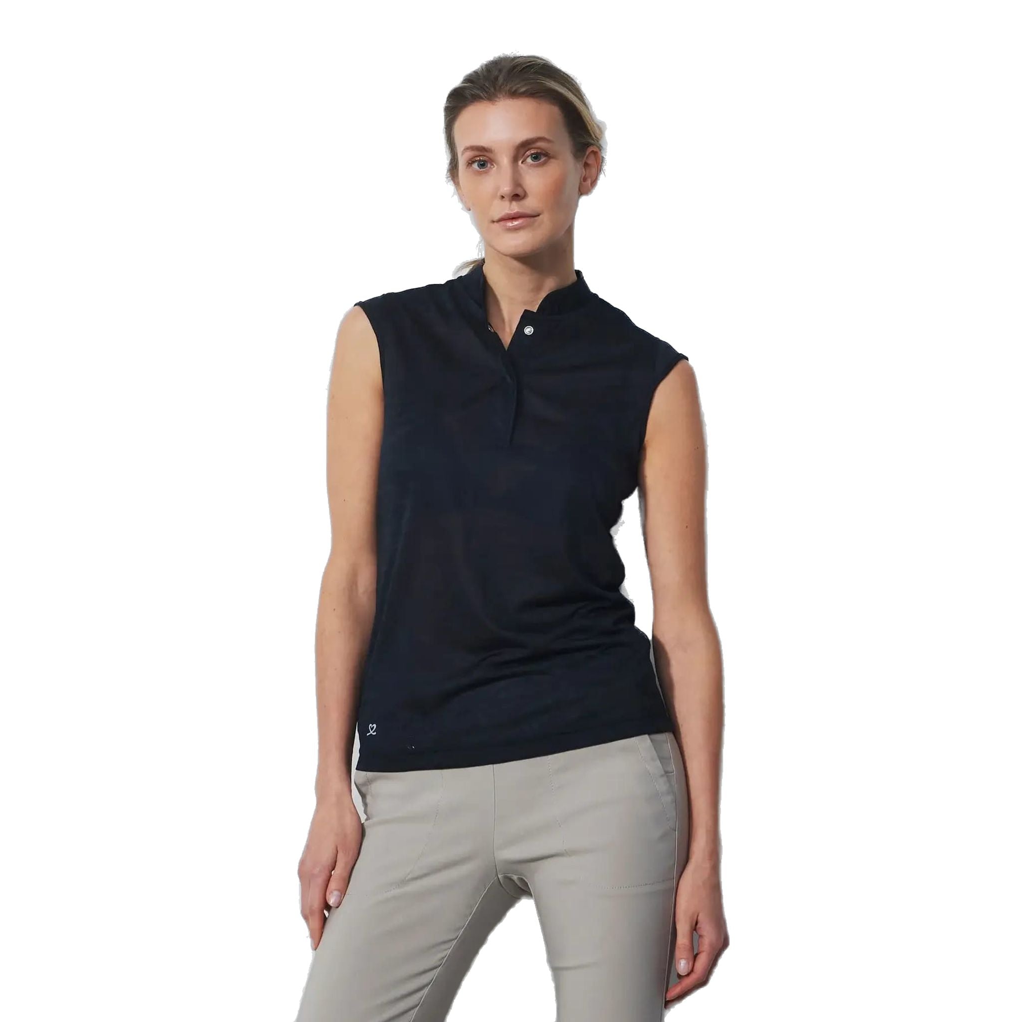 Polo de golf sans manches Daily Sports Ajaccio pour femmes