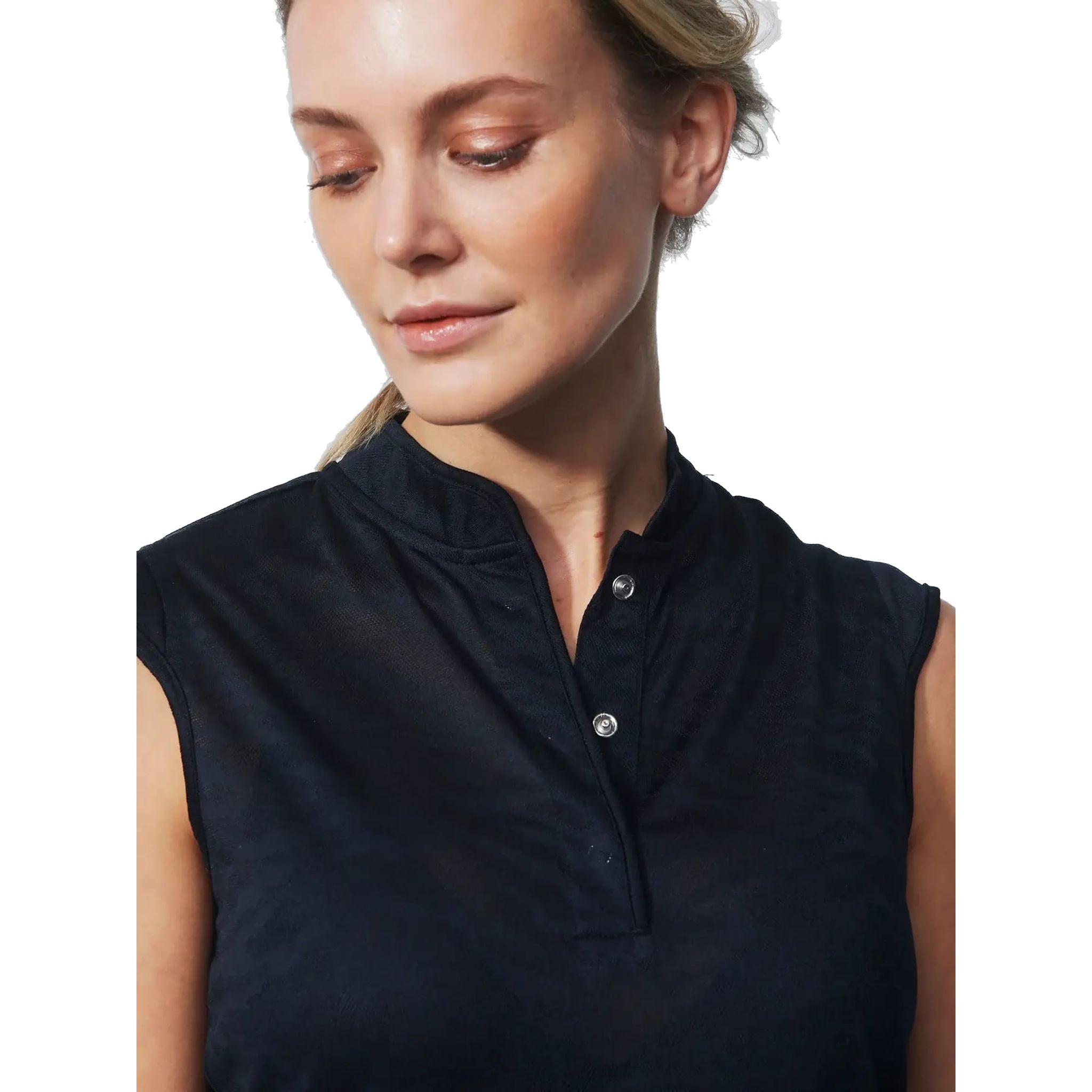 Polo de golf sans manches Daily Sports Ajaccio pour femmes