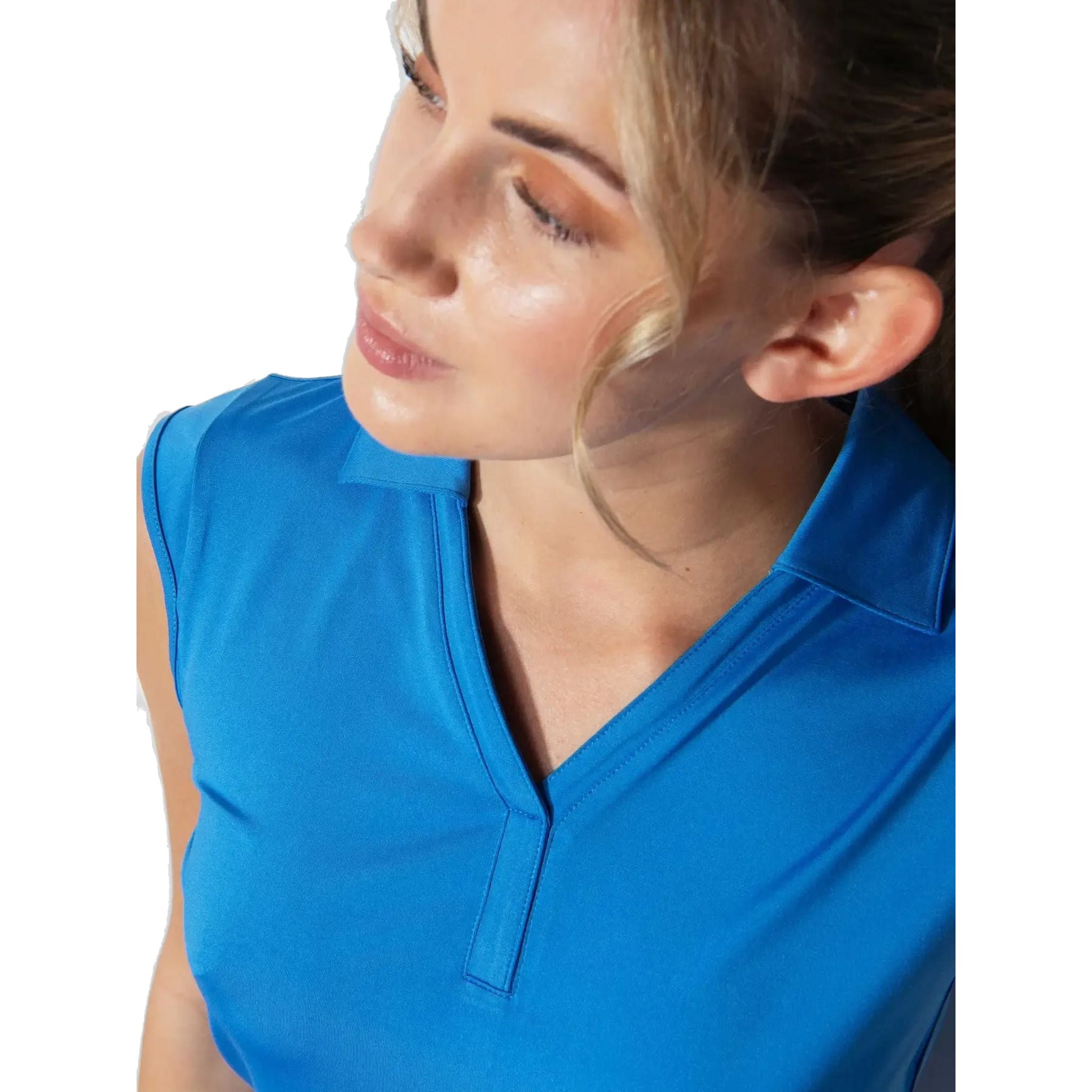 Polo de golf sans manches Anzio Daily Sports pour femmes