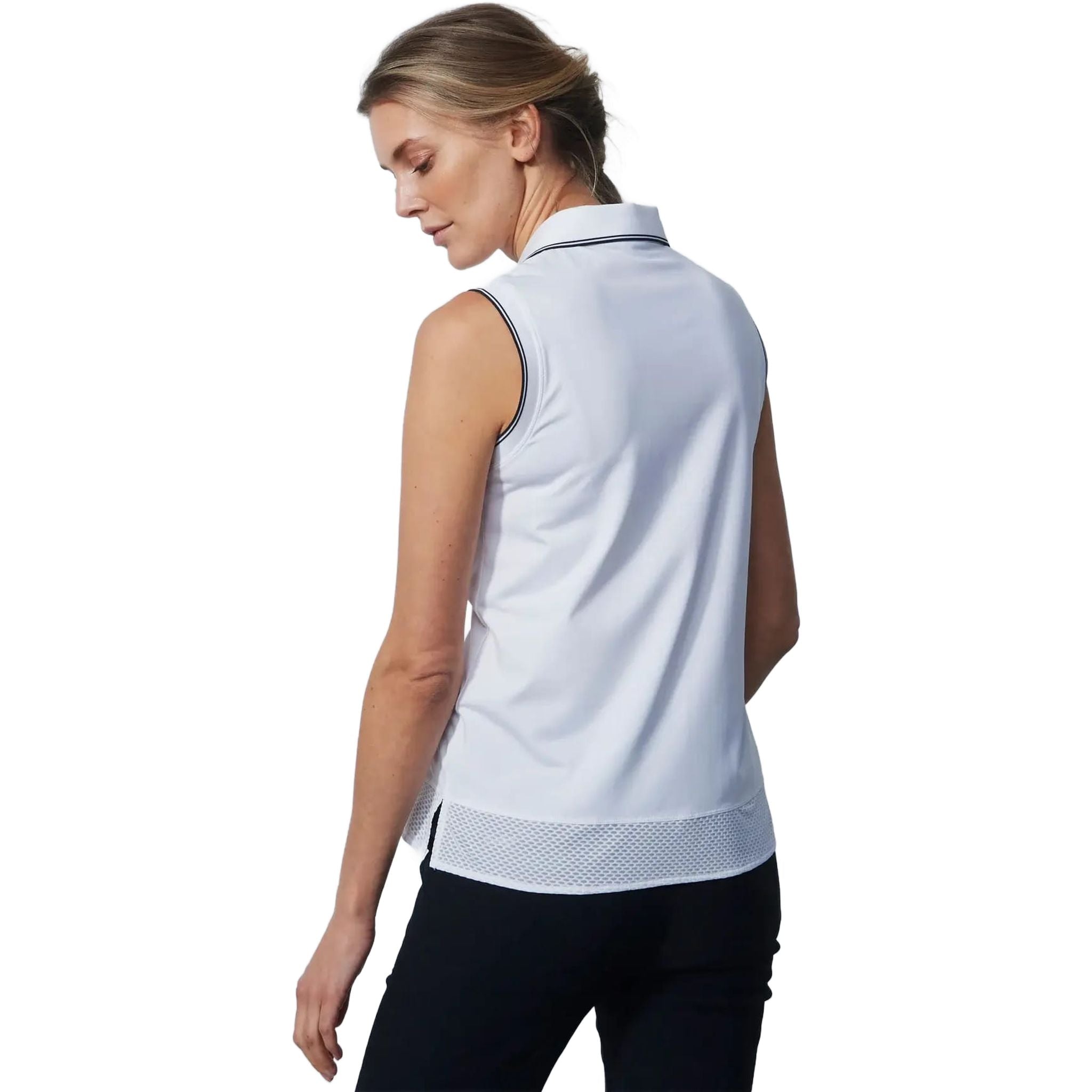 Polo de golf sans manches Corina Daily Sports pour femmes
