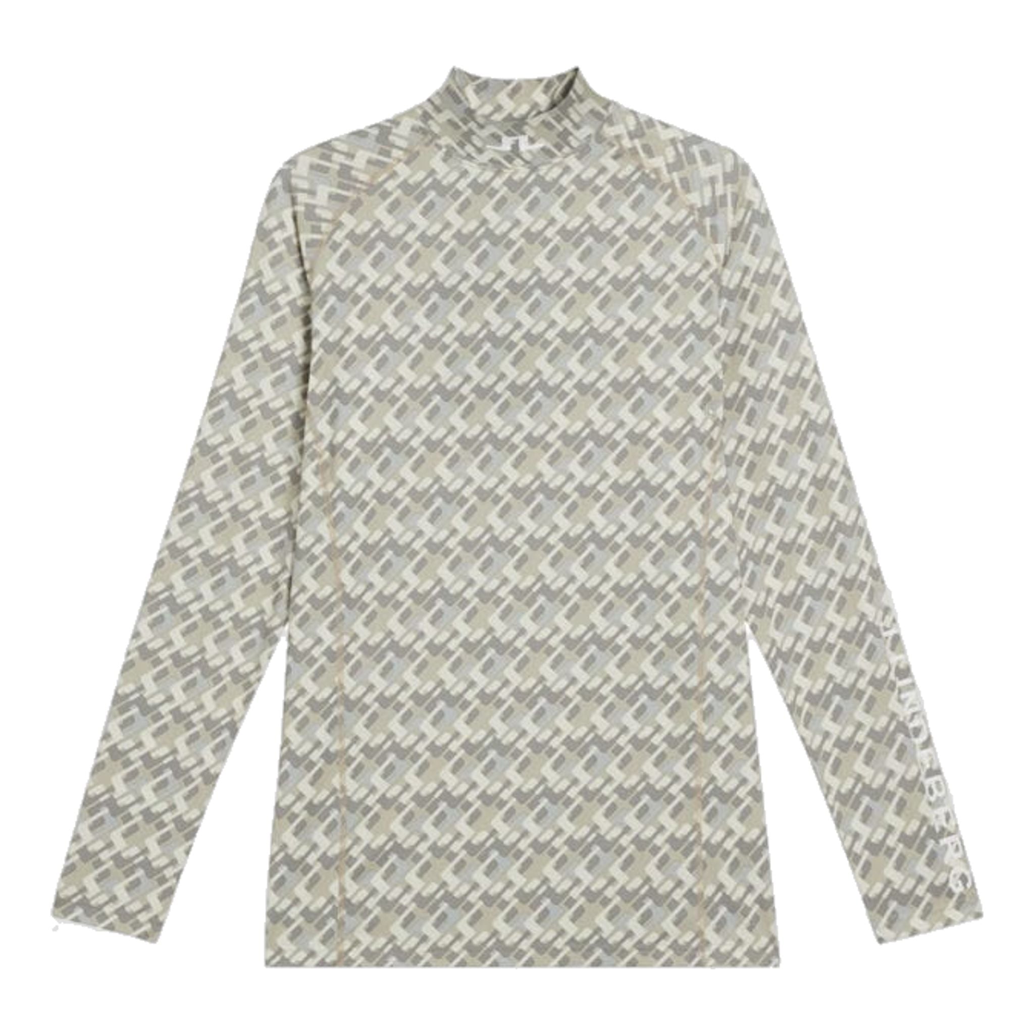 J. Lindeberg Aello Soft Compression Print Mock Homme