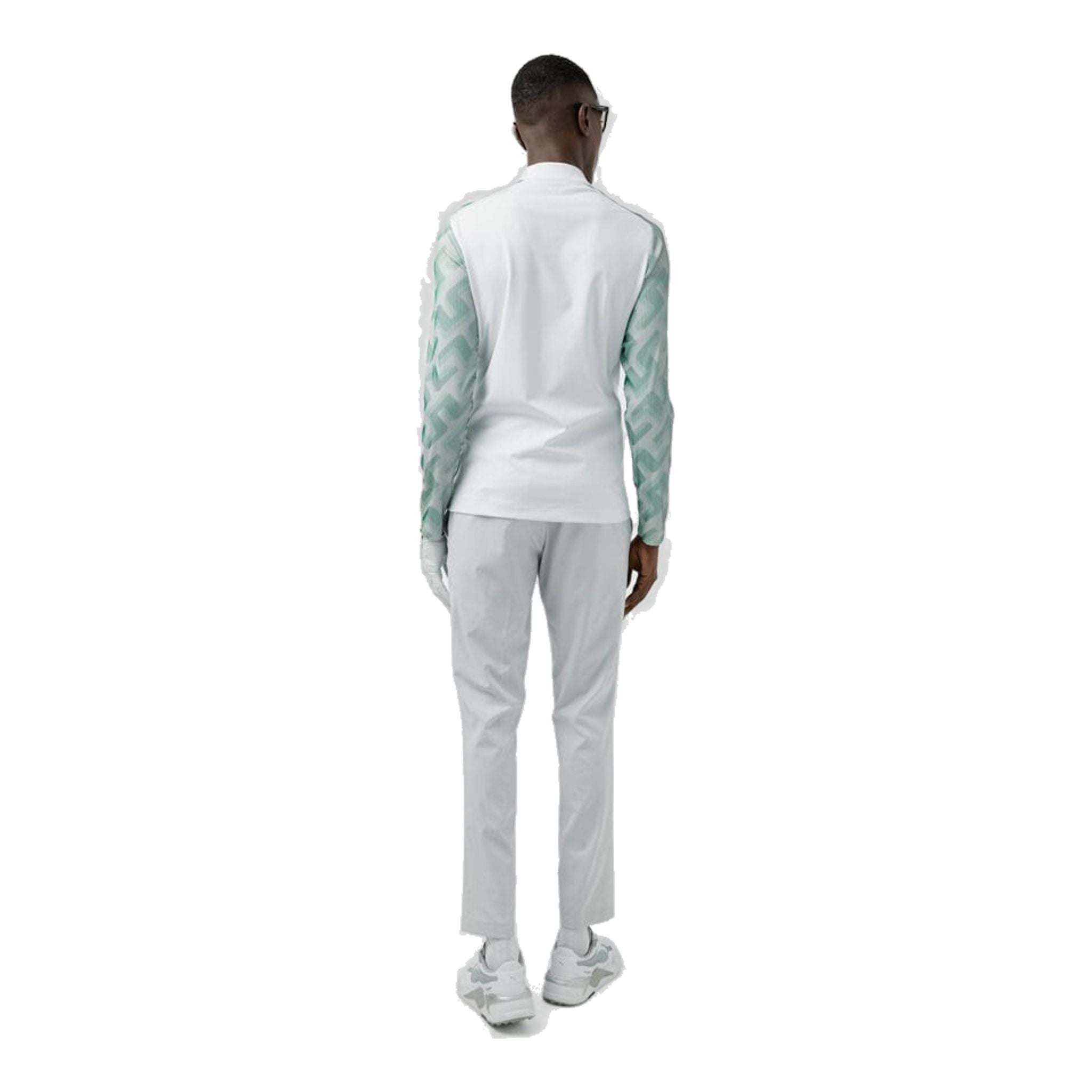 J. Lindeberg Erik 3D Sleeve Midlayer Hommes