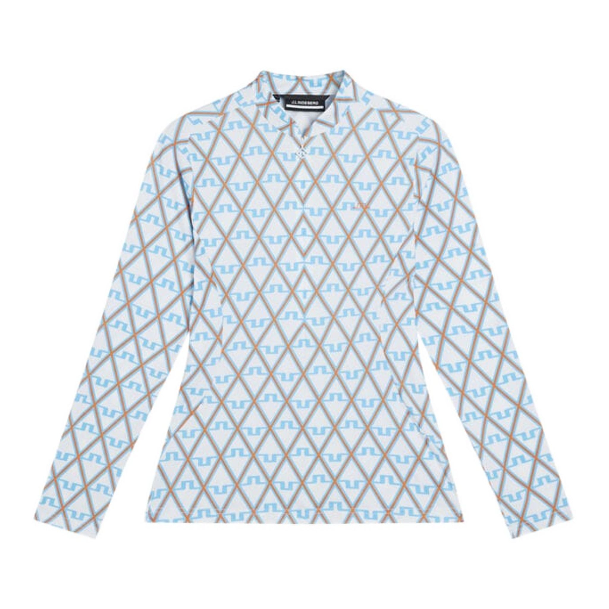 J. Lindeberg Marilyn Mi-couche à demi-zip pour femme