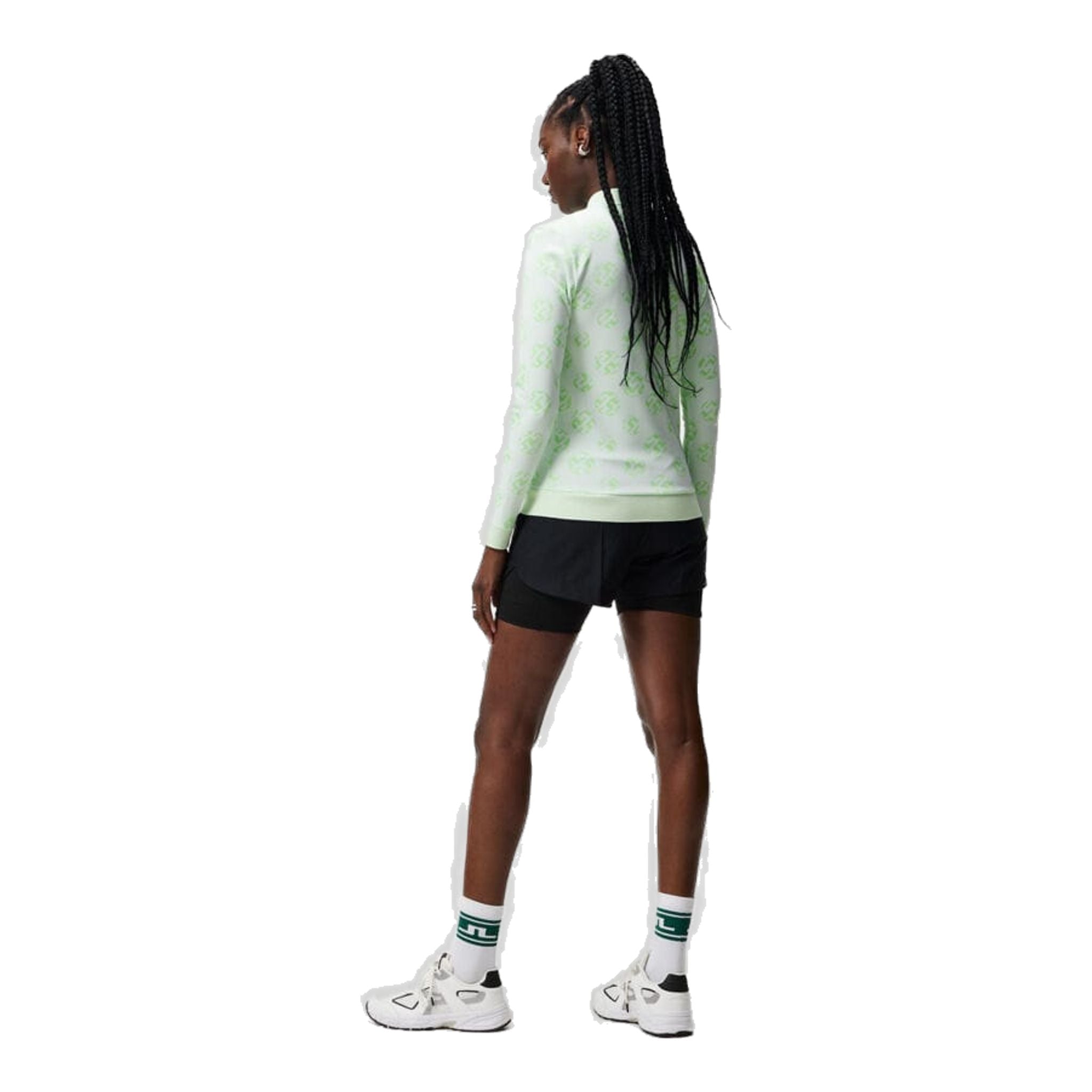 J. Lindeberg Spots Jacquard Couche intermédiaire Femme