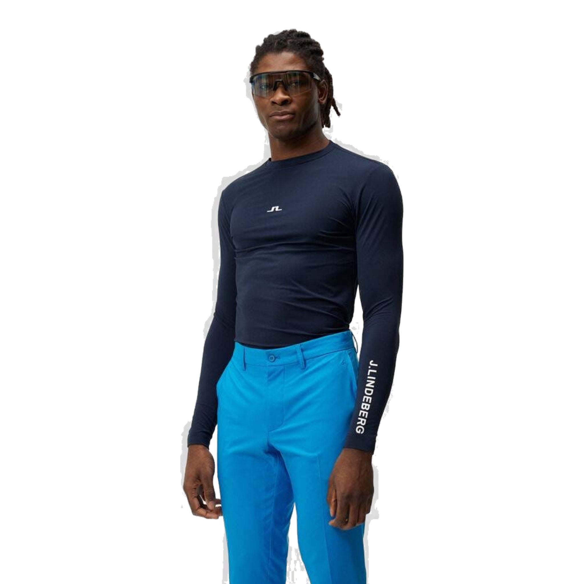 J. Lindeberg Thor T-shirt manches longues homme blanc taille M