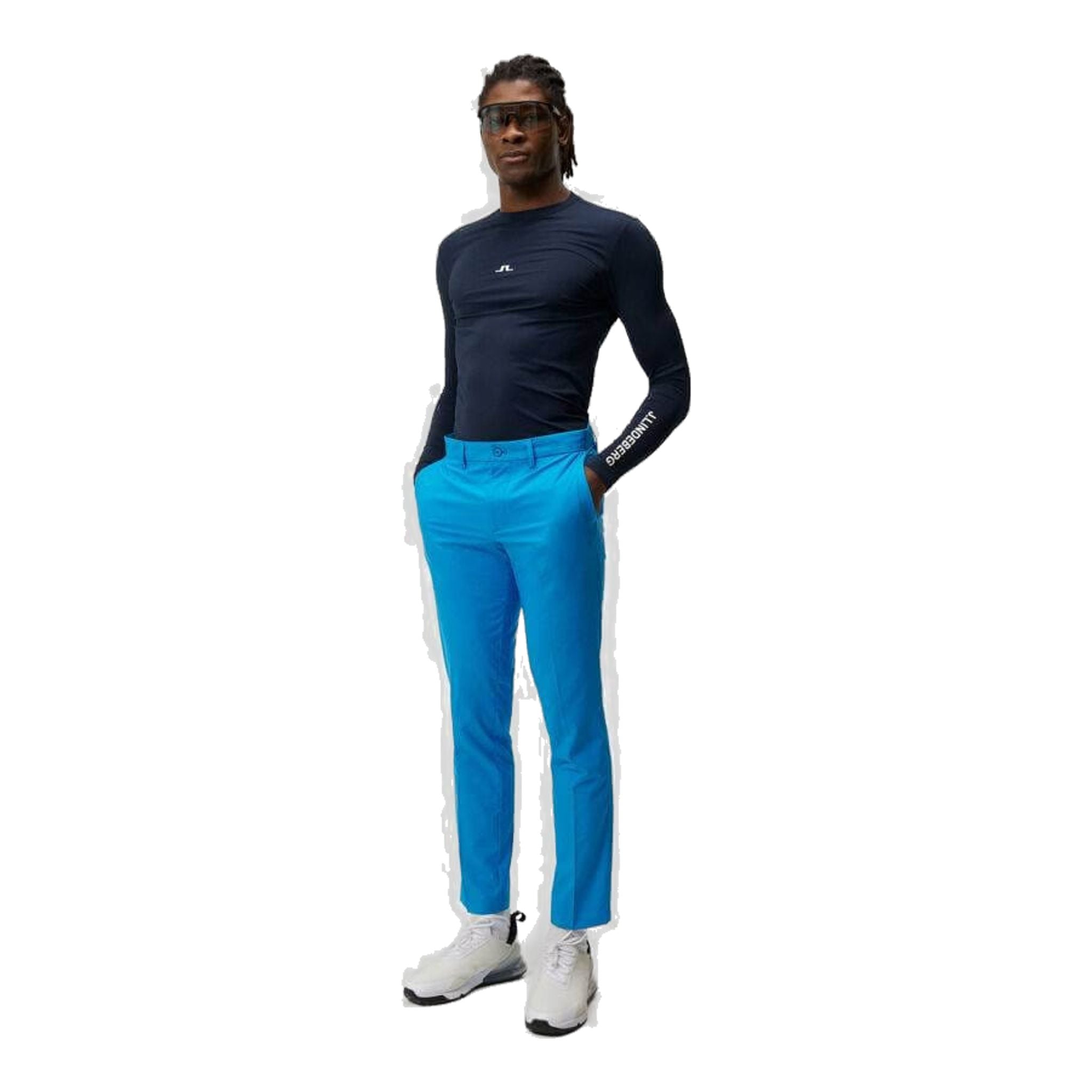 J. Lindeberg Thor T-shirt manches longues homme blanc taille M