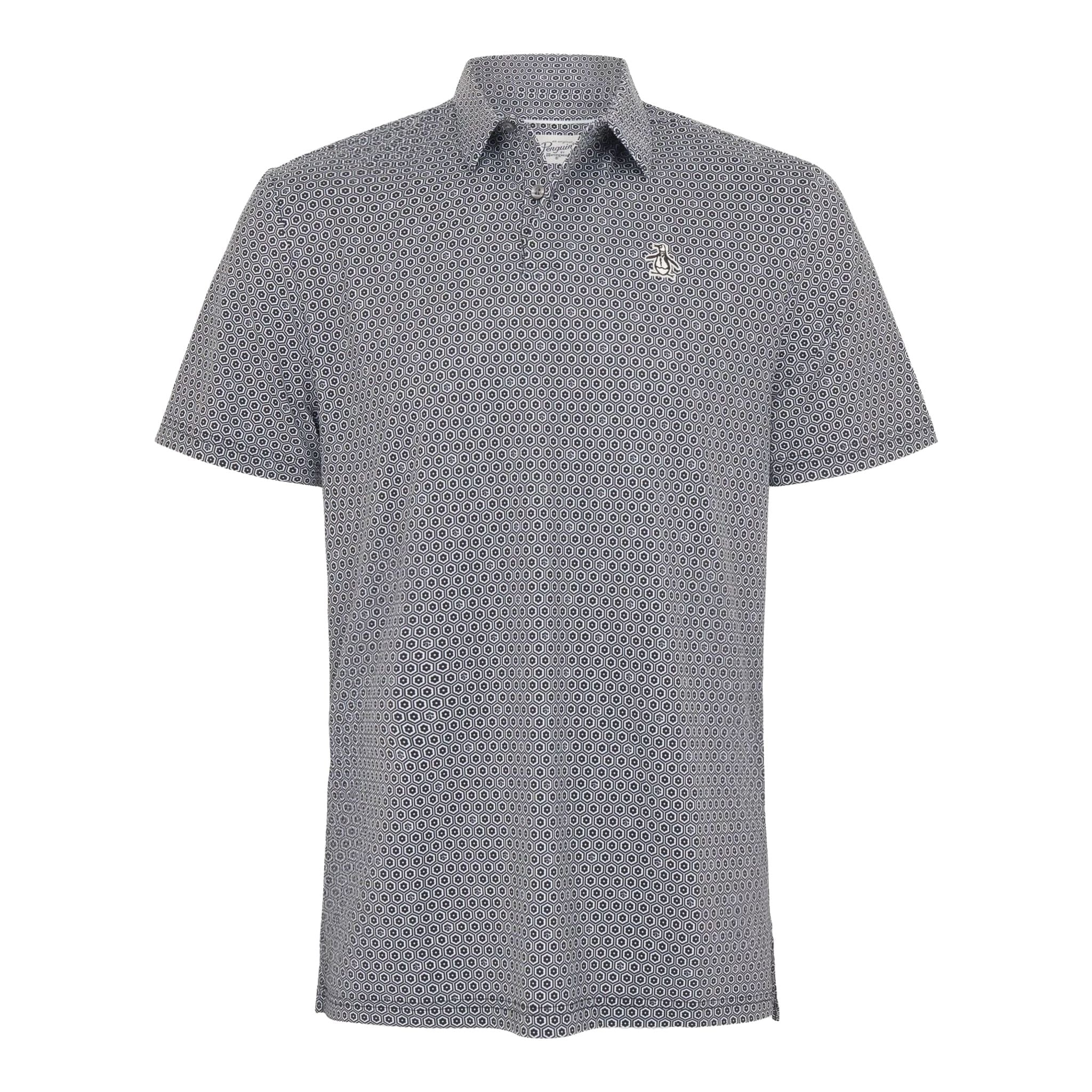 Polo homme Original Penguin à imprimé floral géométrique intégral