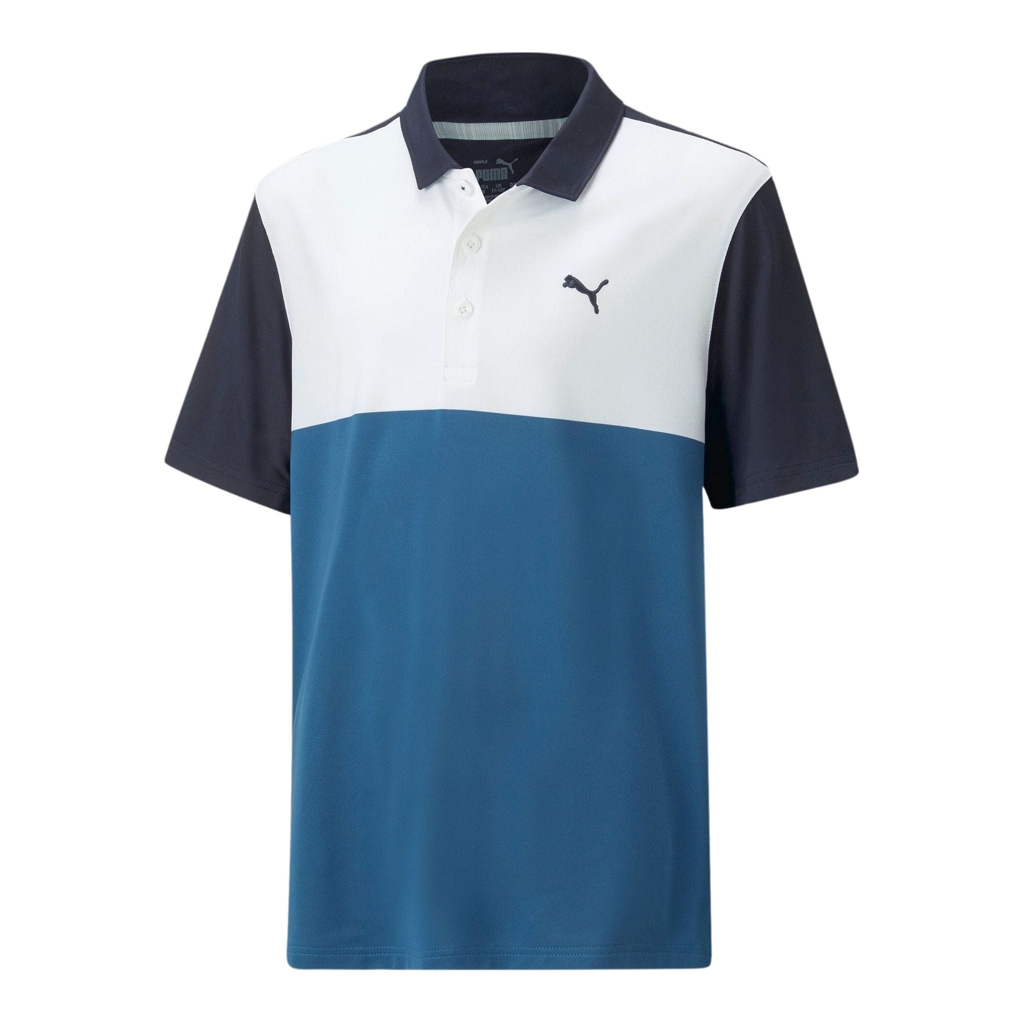 Polo Puma Cloudspun Colorblock pour garçon