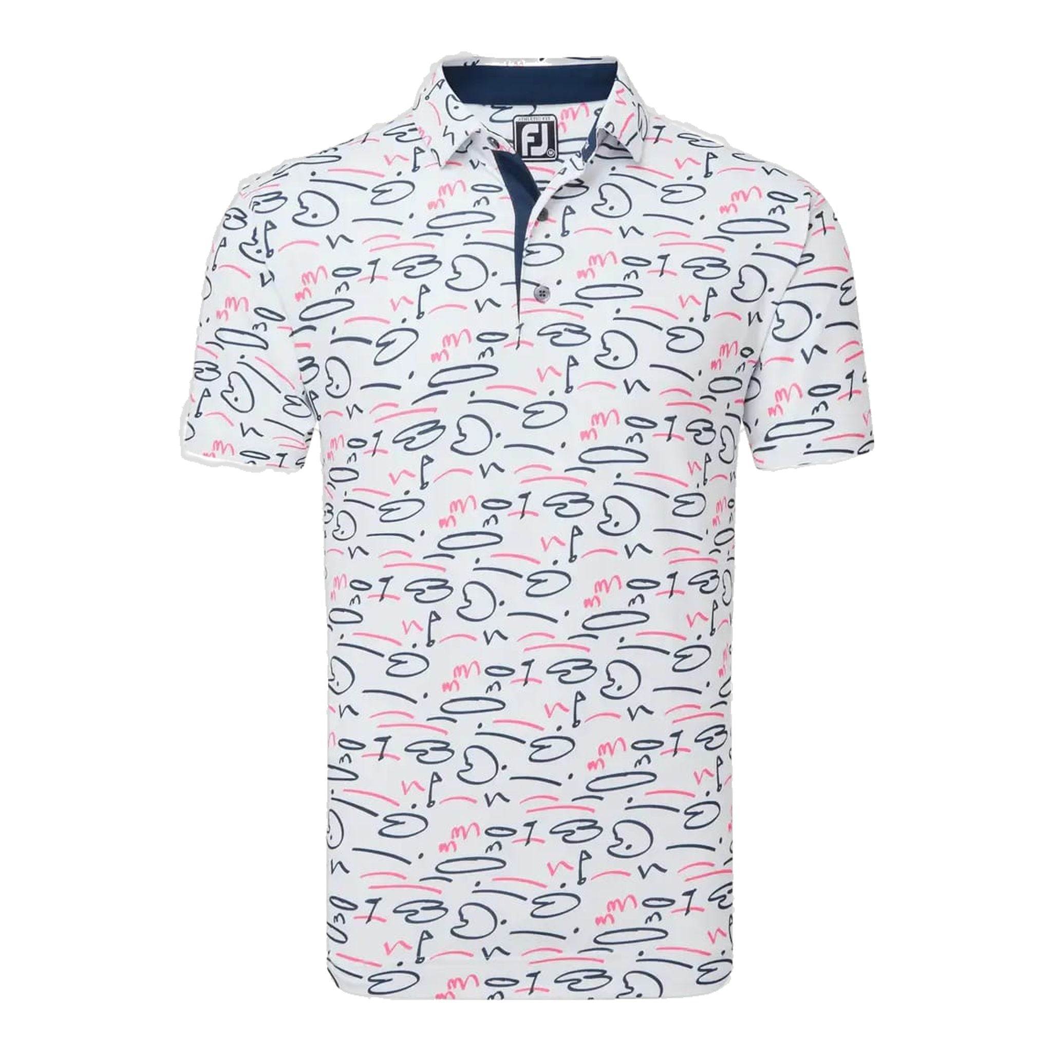 Footjoy Footjoy Course Doodle Polo Hommes Hommes