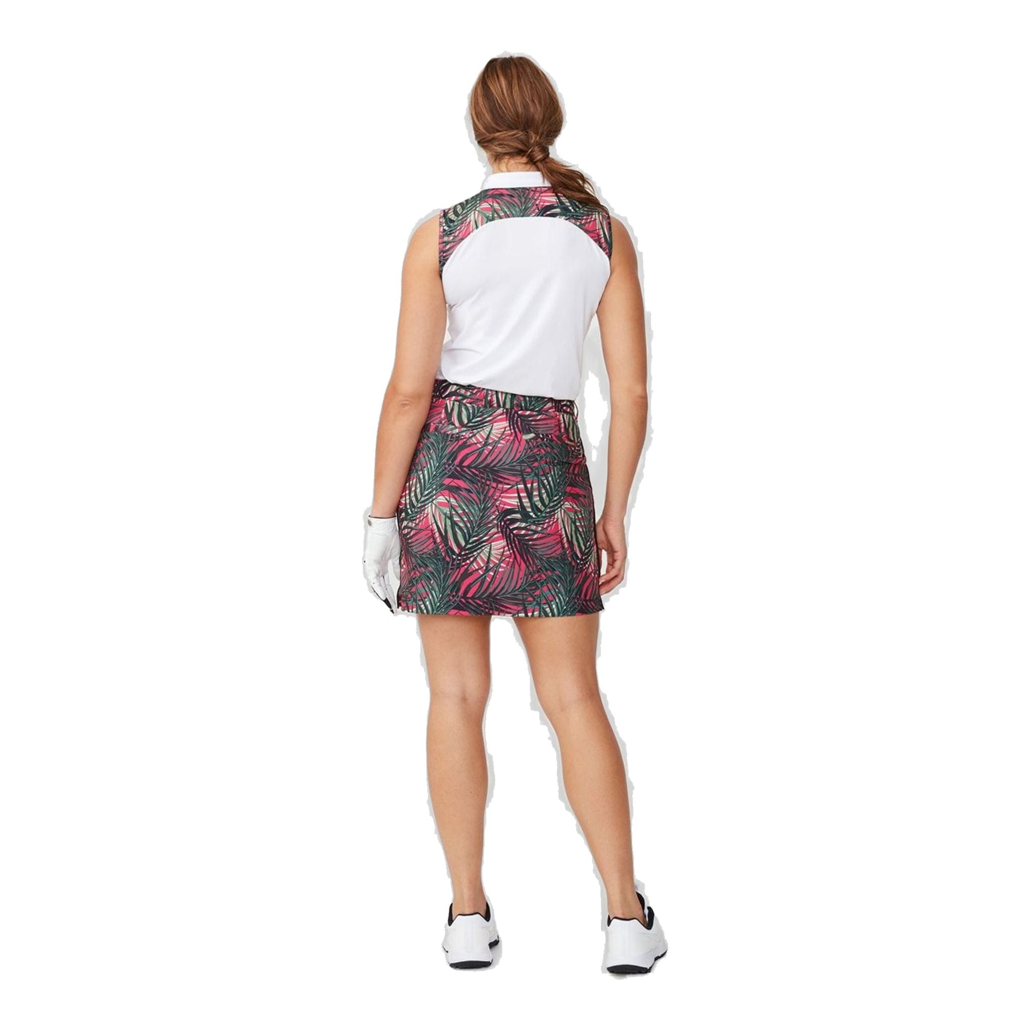 Röhnisch Element SL Polo Palm Fuchsia L Femme