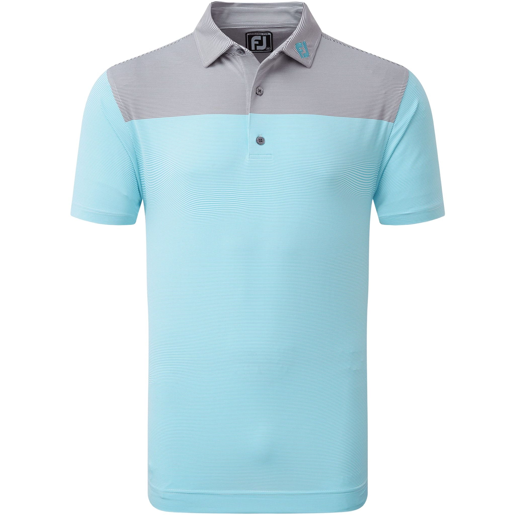 Footjoy End-on-End Block Poloshirt Herren