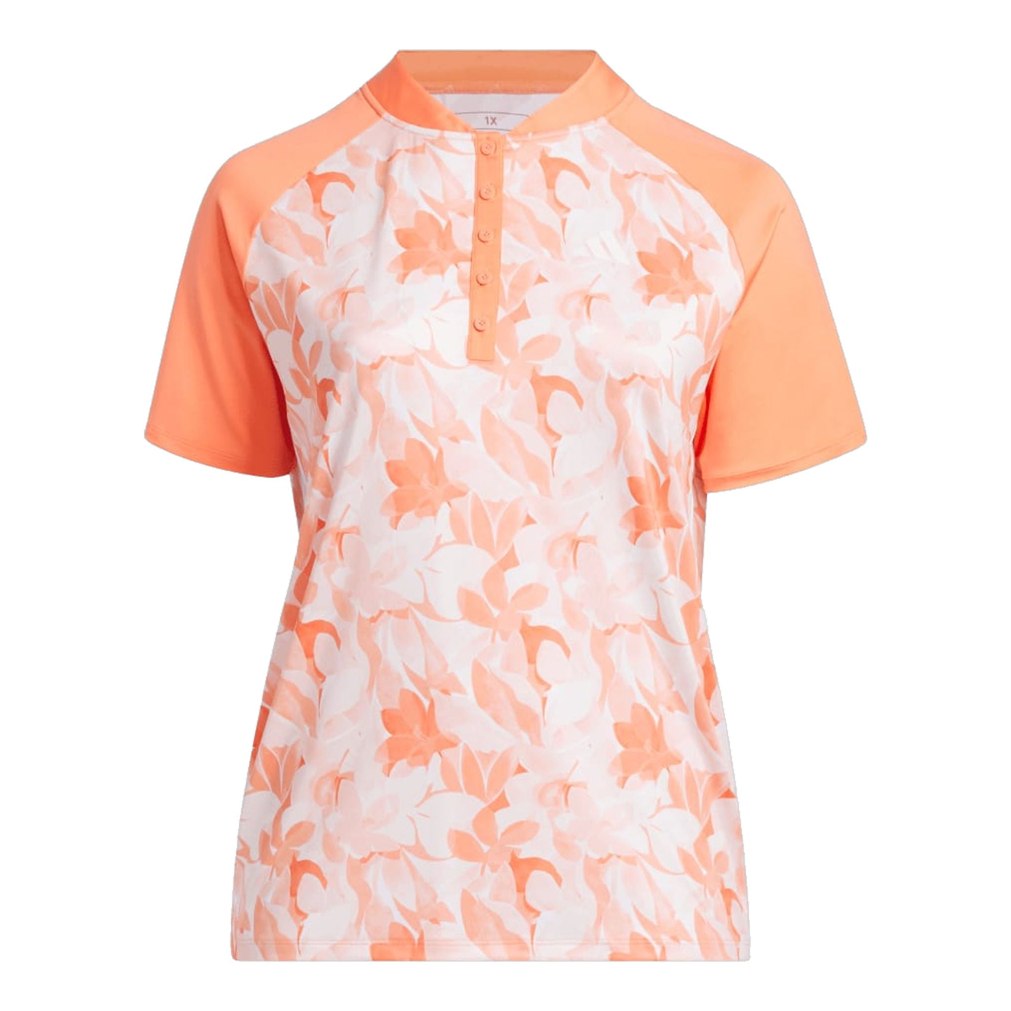 Polo fleuri Adidas pour femme