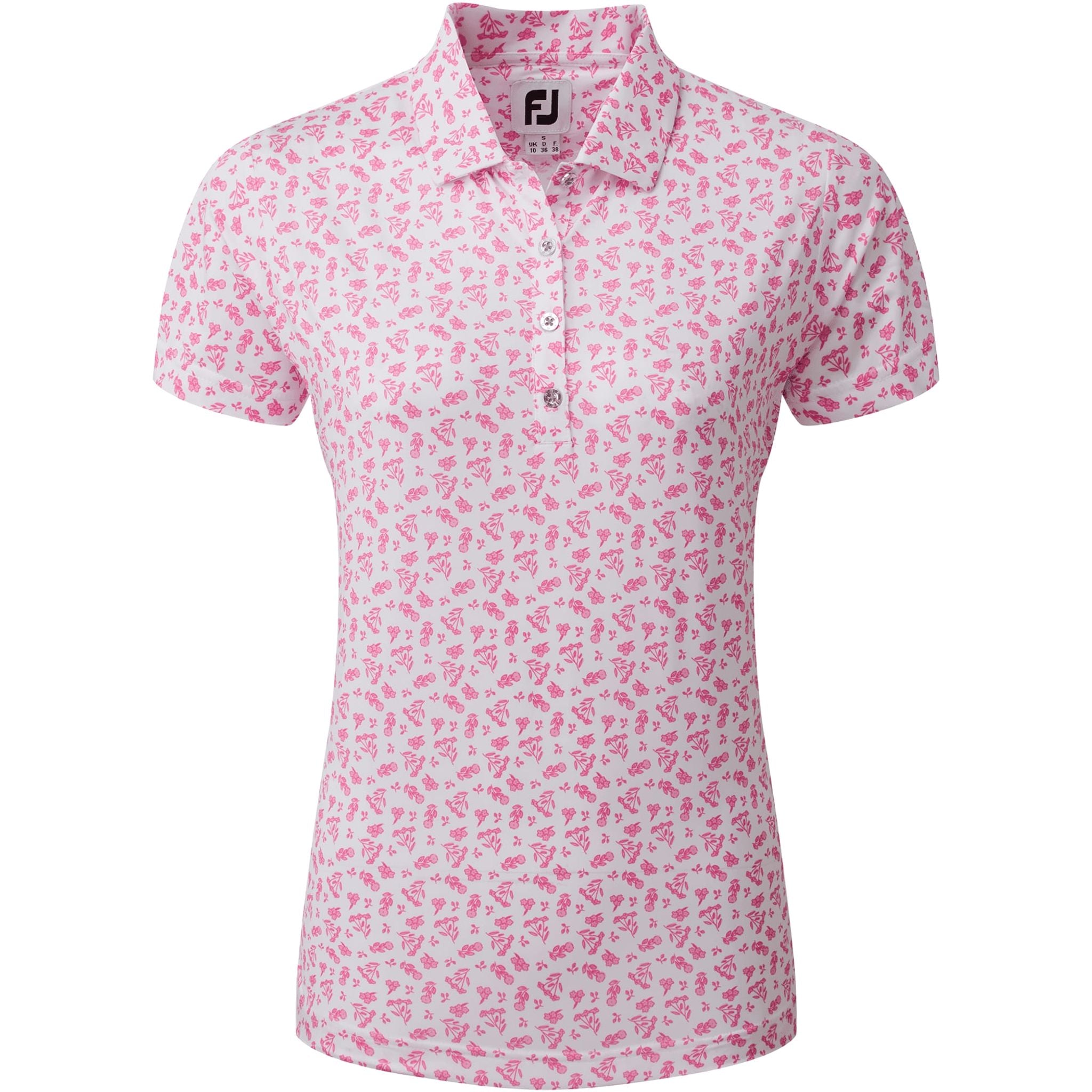 Polo Footjoy à imprimé floral pour femme