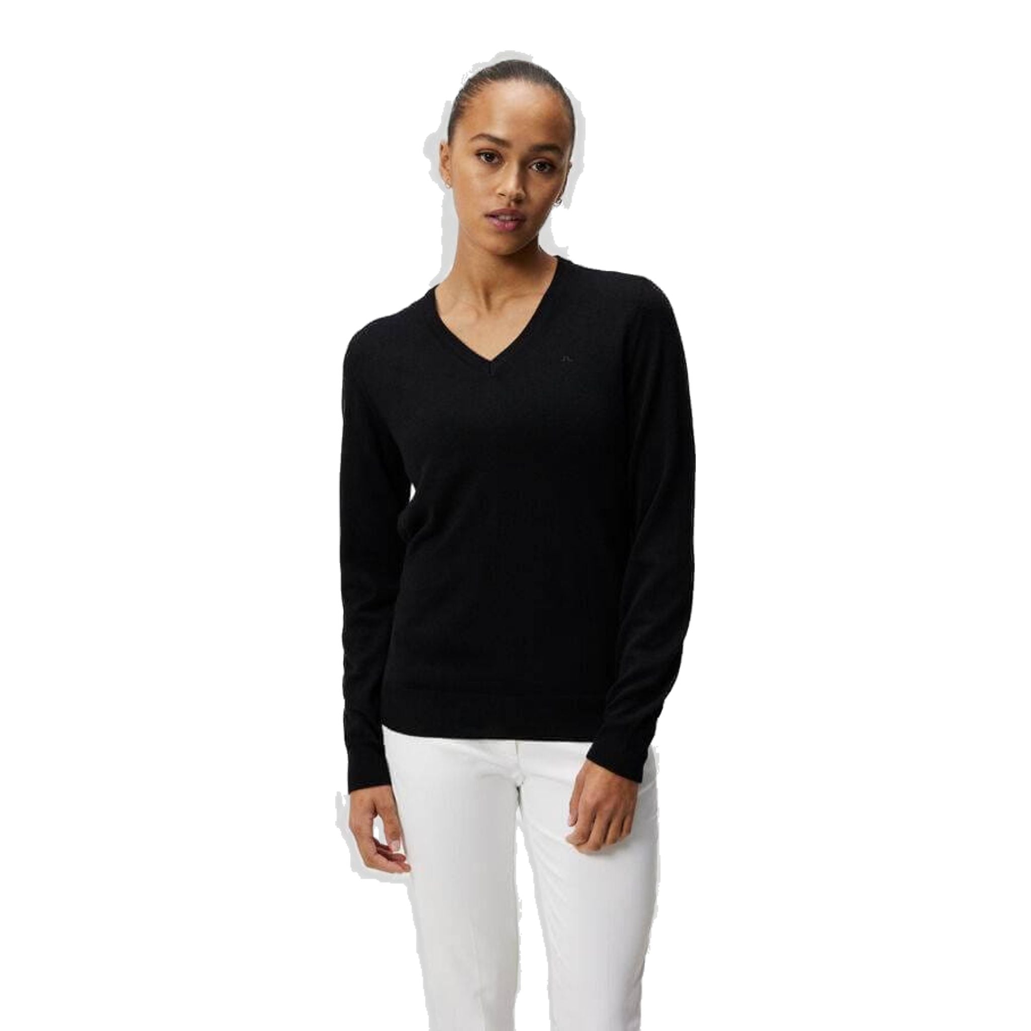 Pull à col en V J. Lindeberg Amaya pour femme