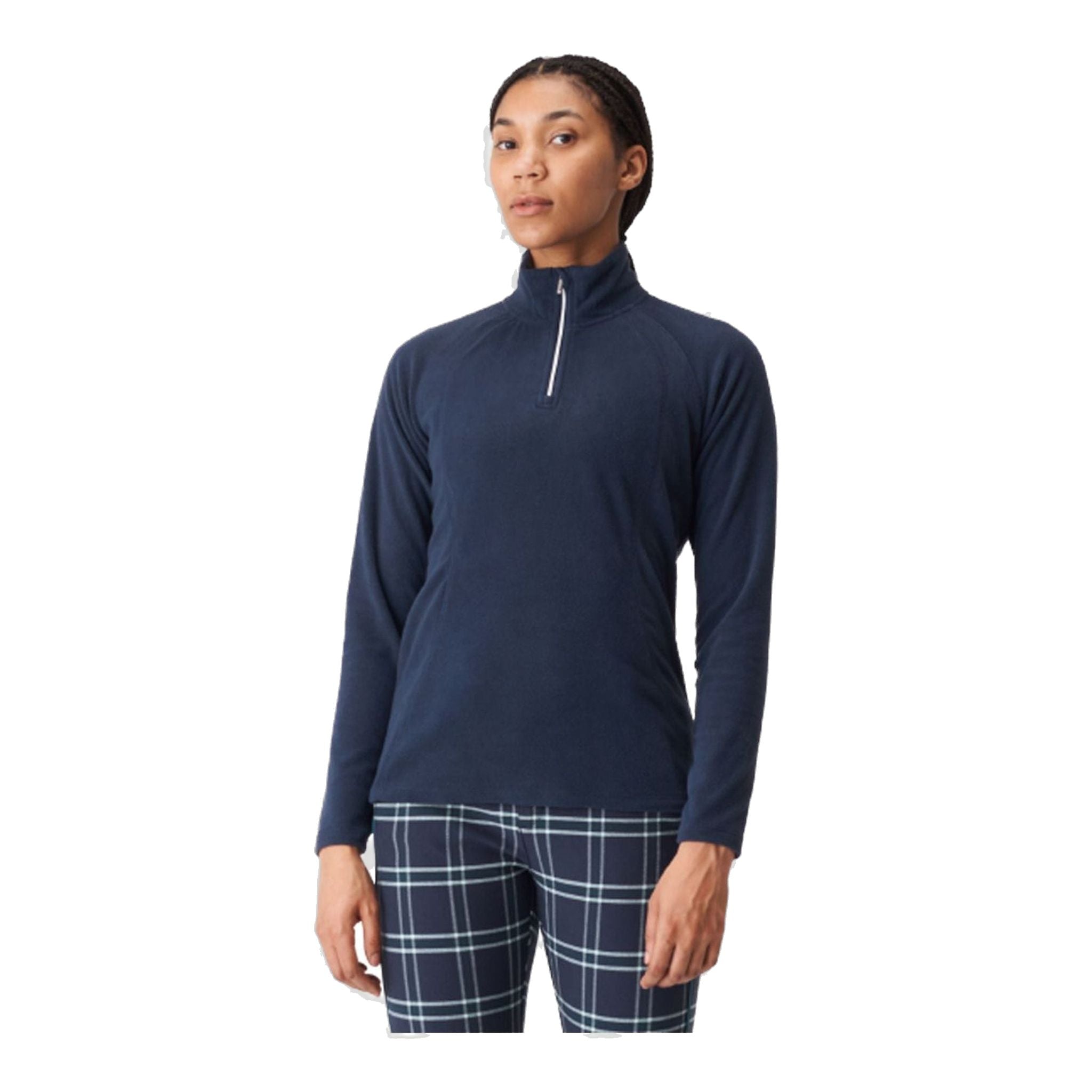 Pull polaire demi-zip Amy de Röhnisch pour femme