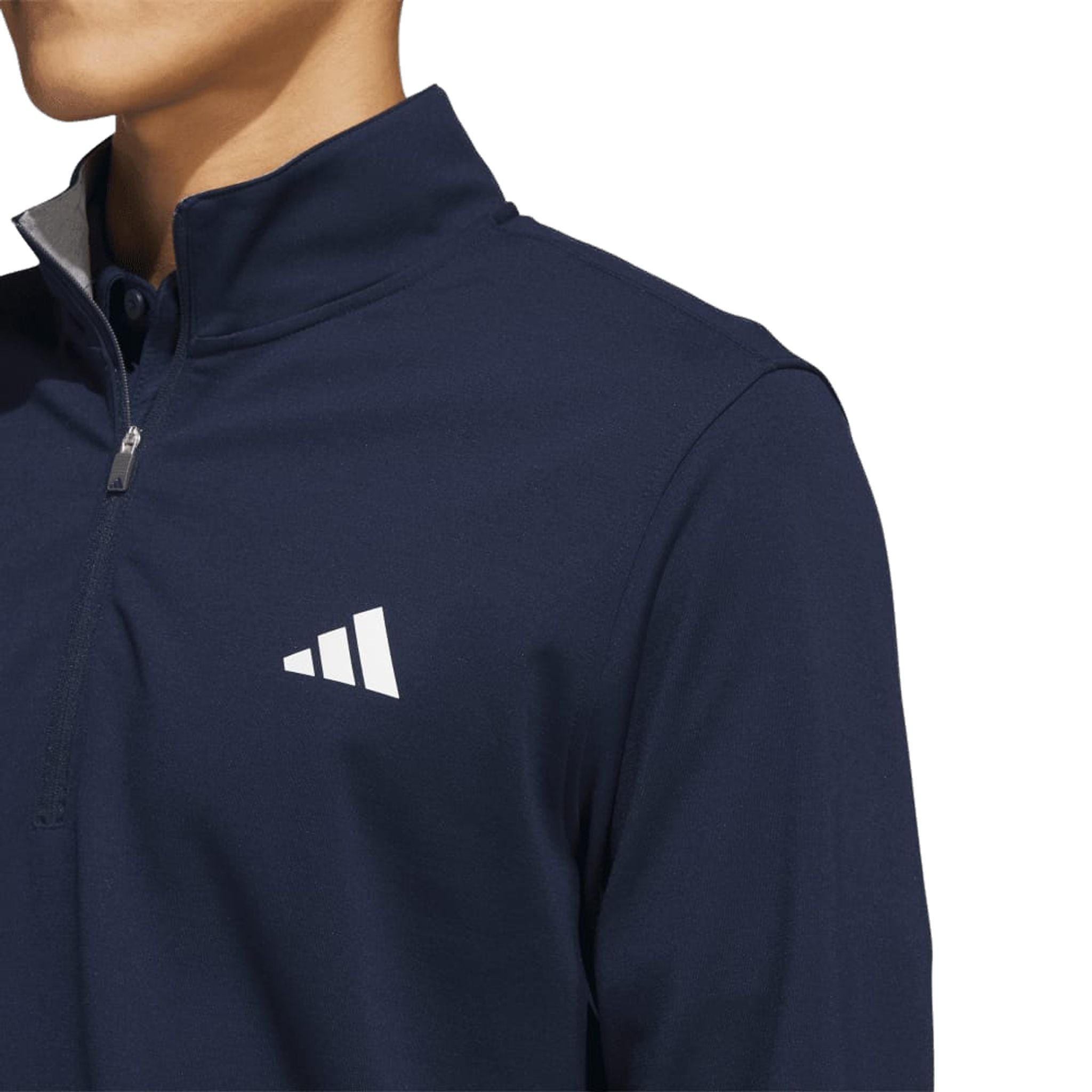 Pull Adidas Elevated à fermeture éclair 1/4 pour homme