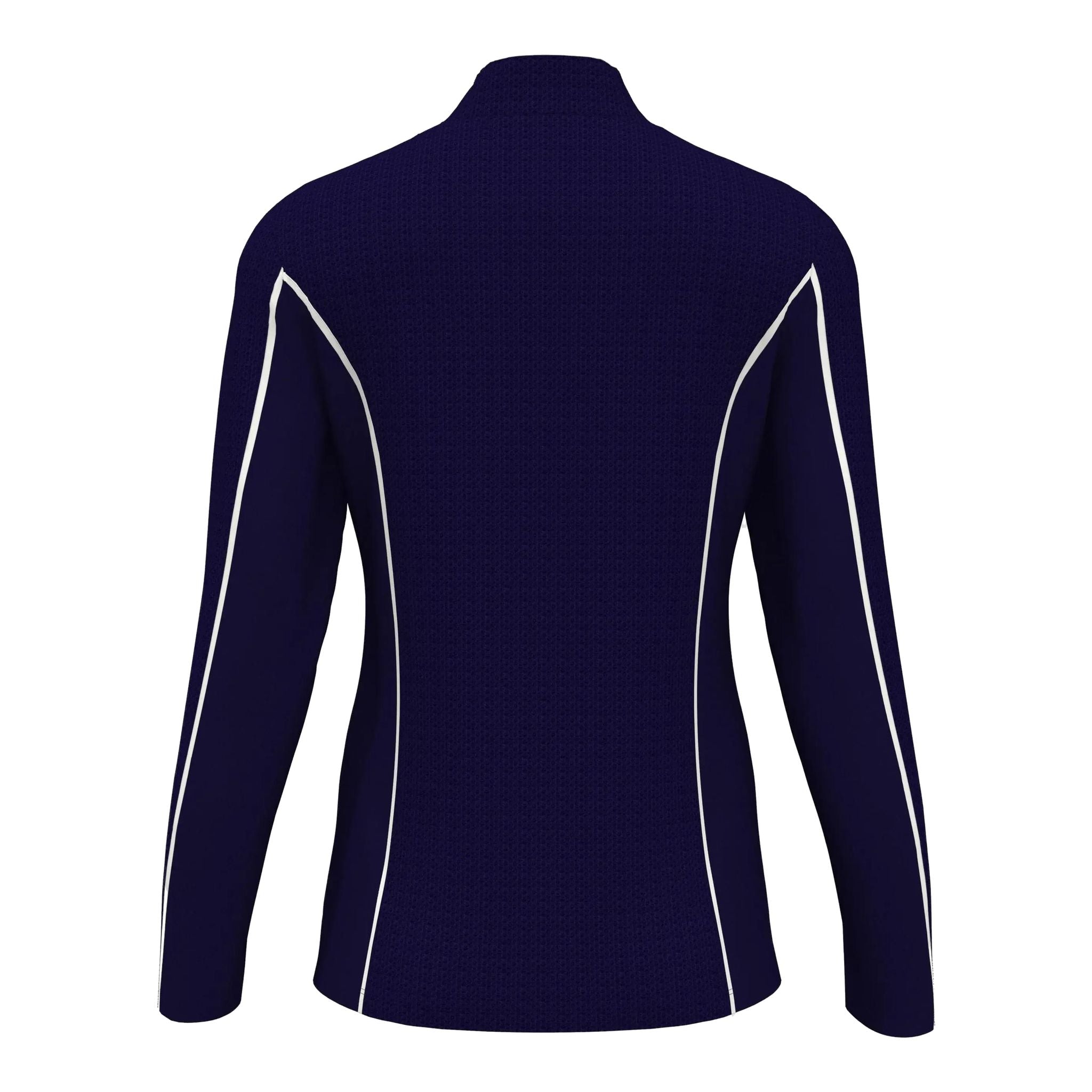 Pull texturé à manches longues Original Penguin et fermeture éclair 1/4 pour femme