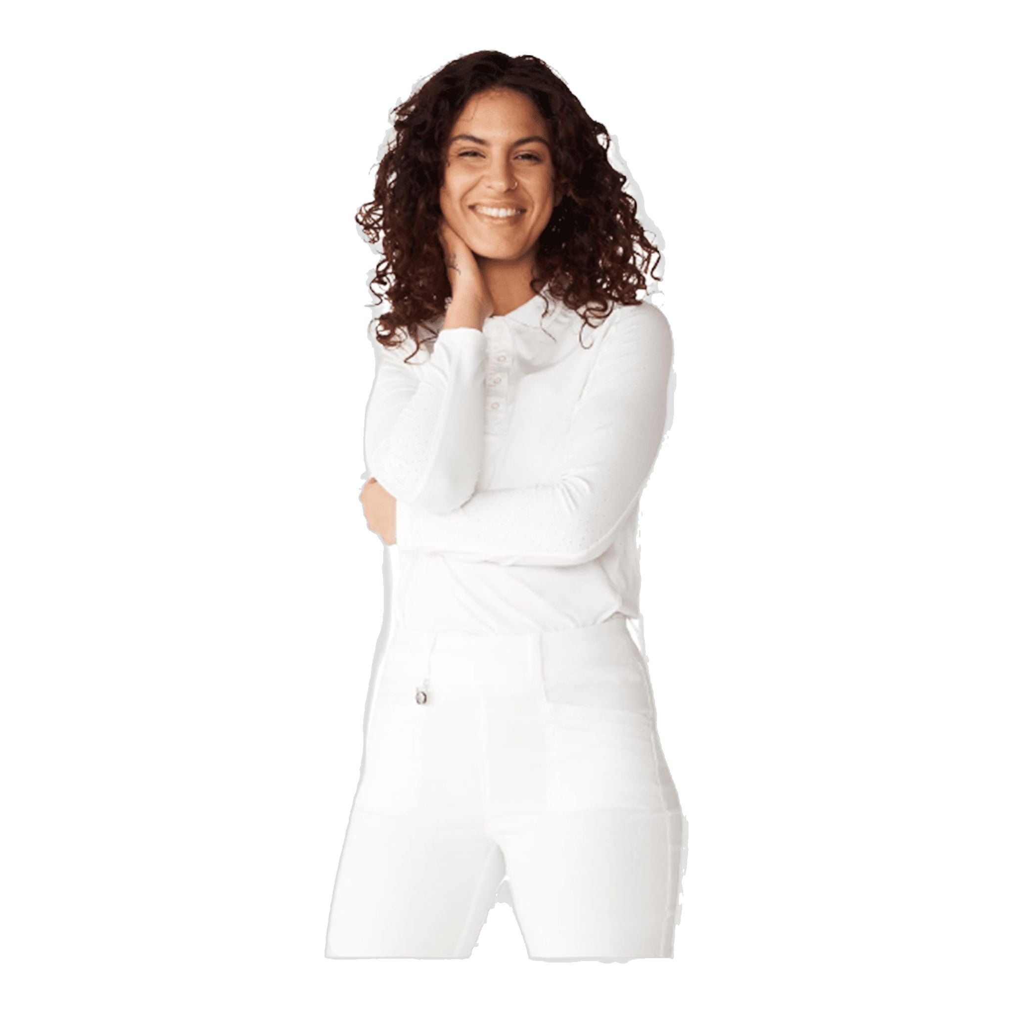 Polo à manches longues Röhnisch Rumi pour femme