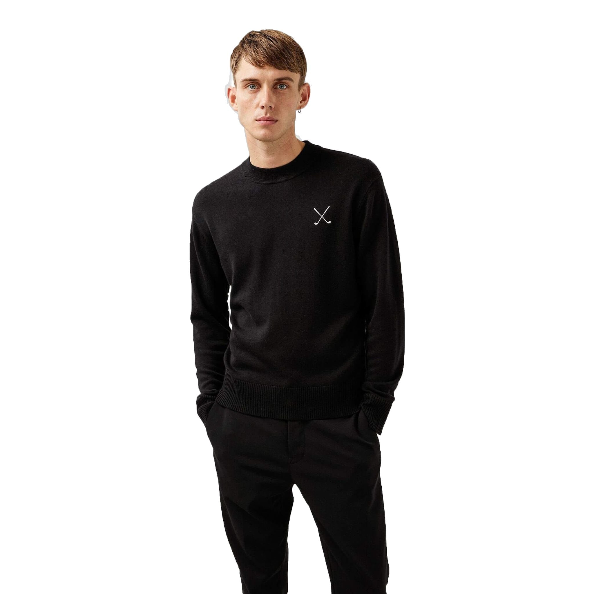 J. Lindeberg Strike Pull tricoté Hommes